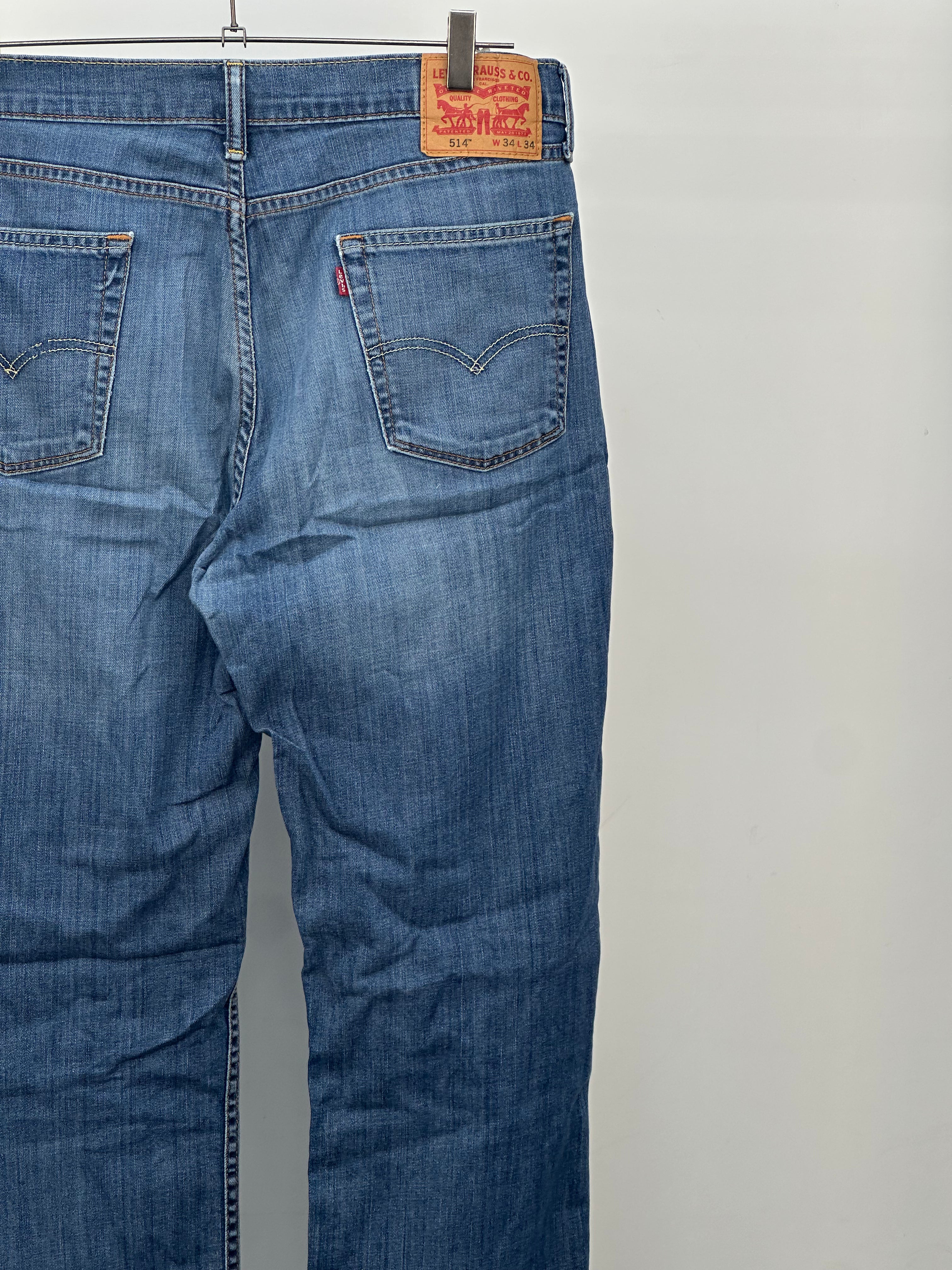 LEVI'S 514 SLIM FIT TAGLIA: 48 ITA = W34 L34