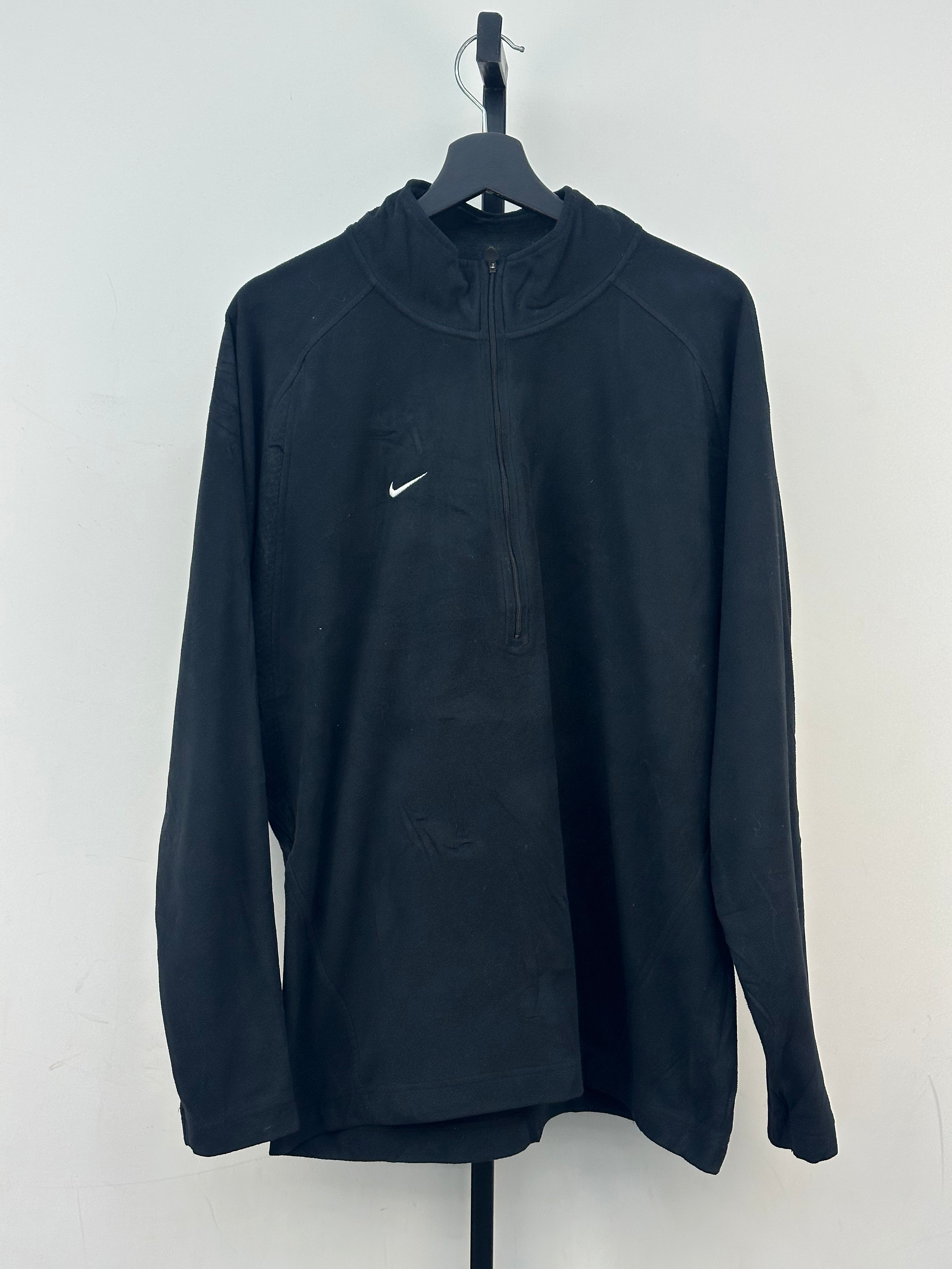 FELPA NIKE CON ZIP TAGLIA: L