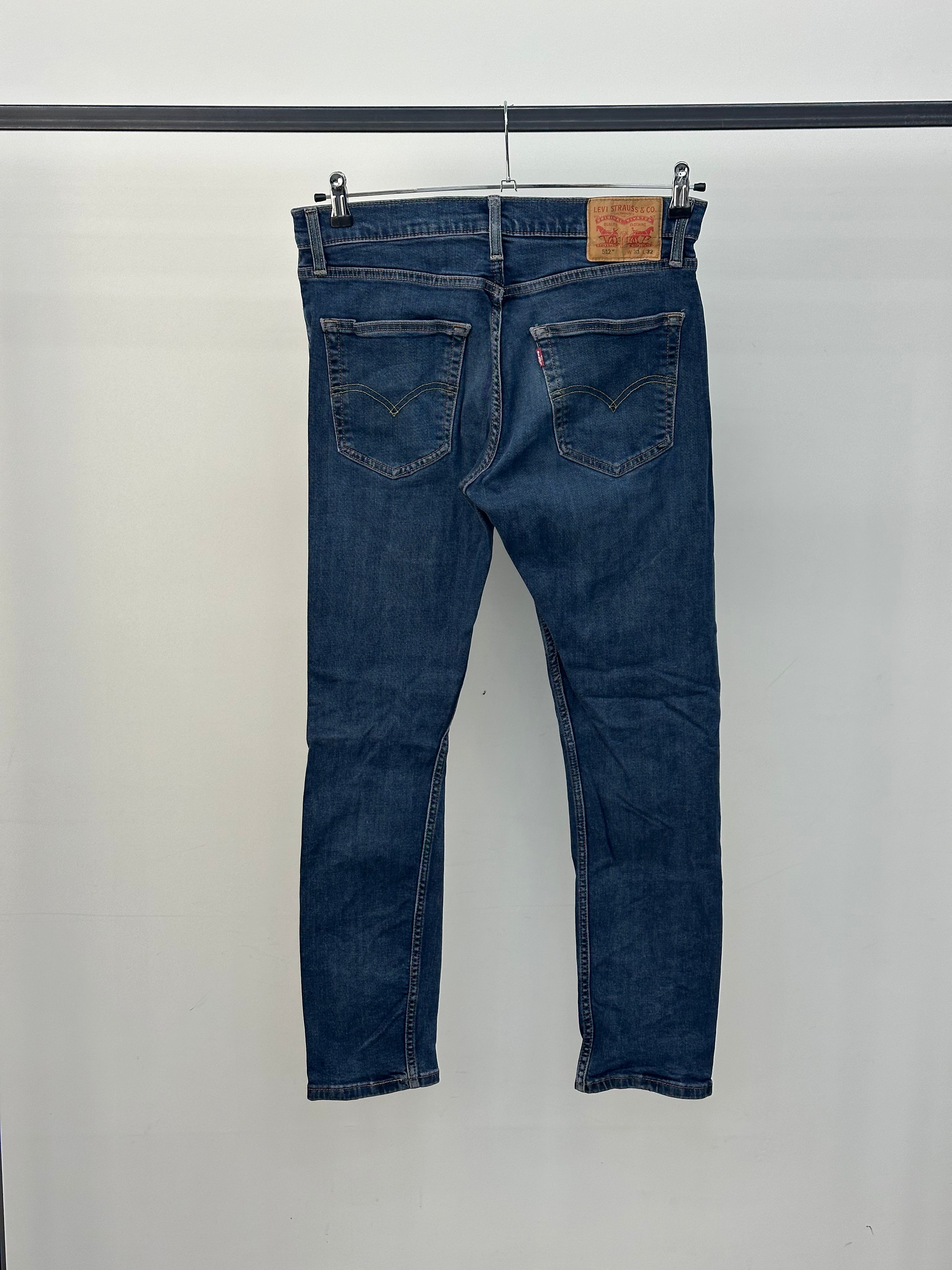 LEVI'S 512 SLIM FIT TAGLIA: 45 ITA = W31 L32
