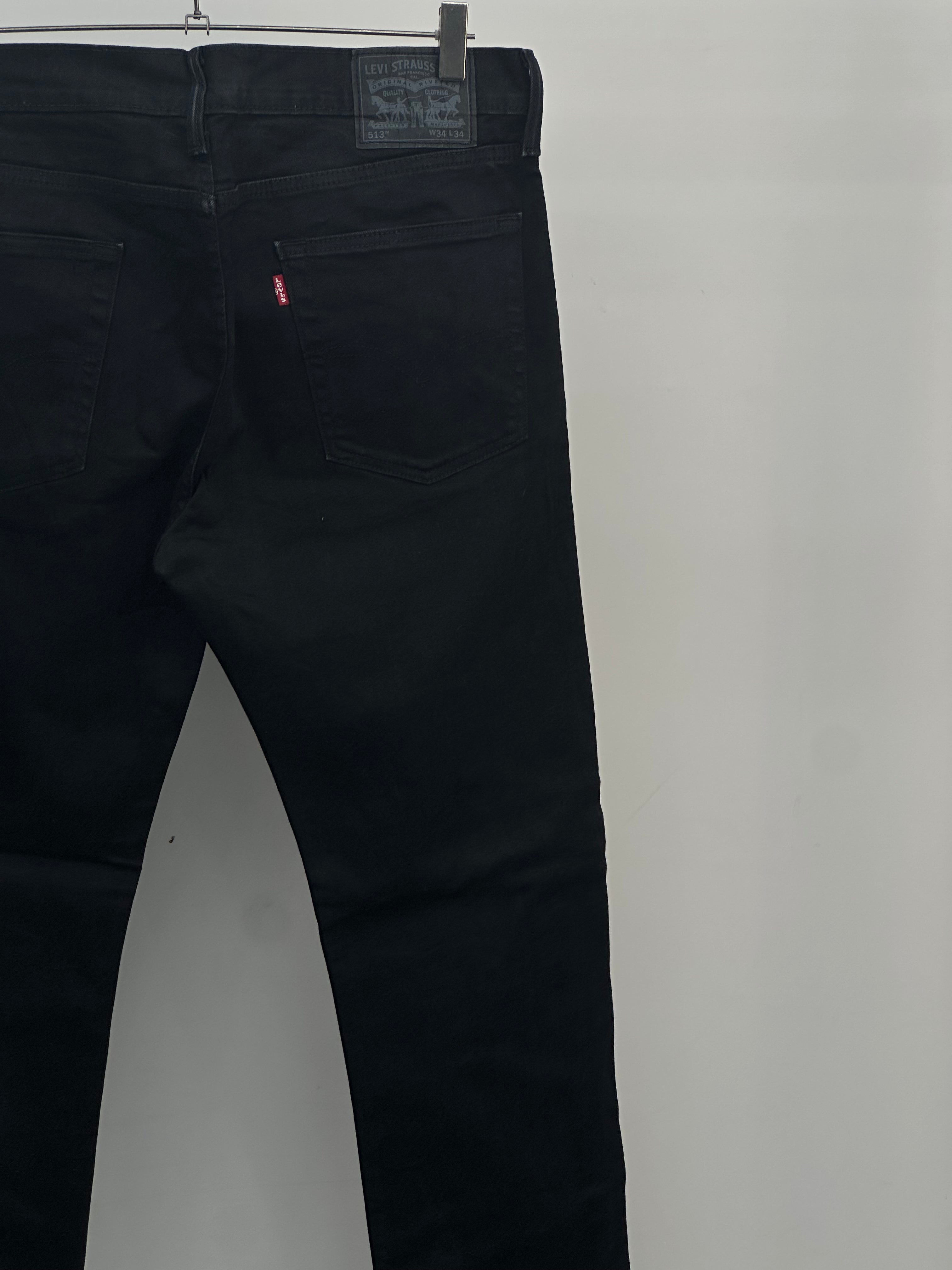 LEVI'S 513 SLIM FIT TAGLIA: 48 ITA = W34 L34