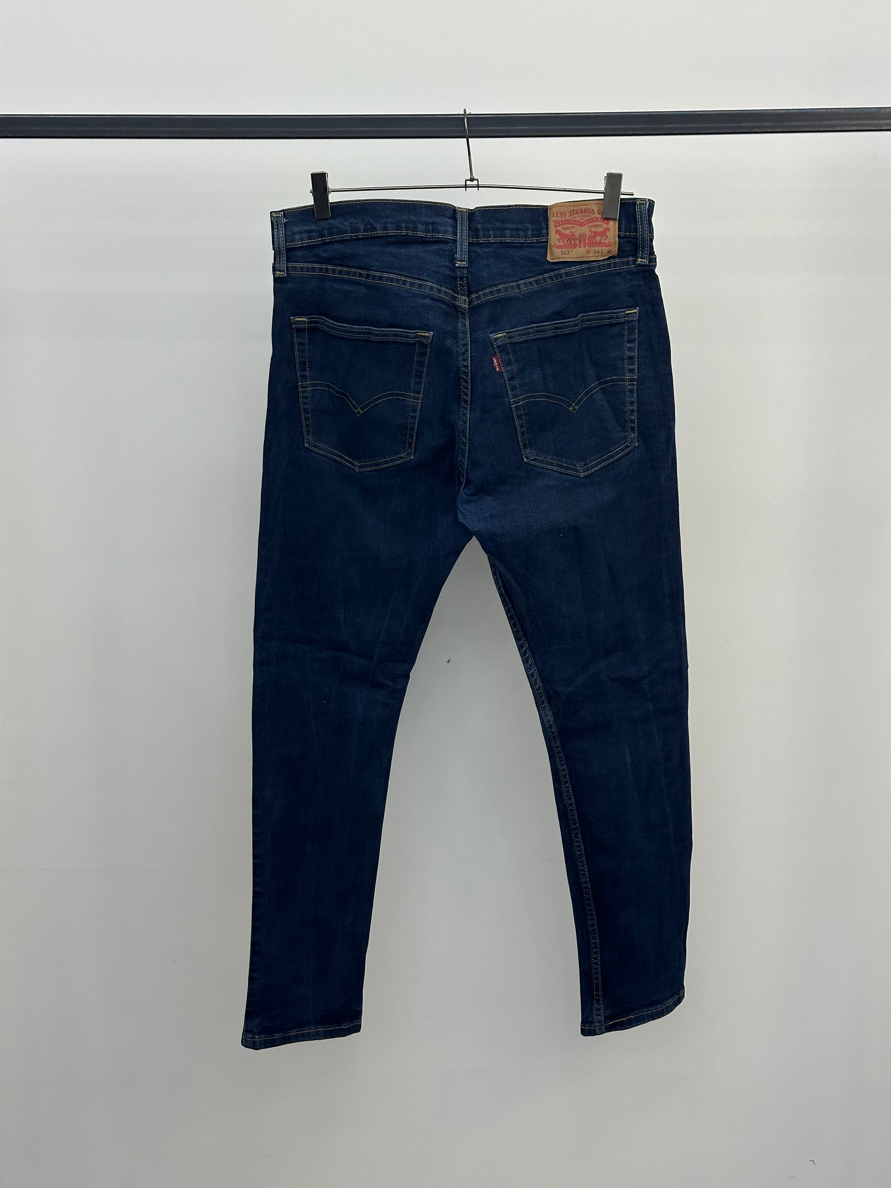 LEVI'S 512 SLIM FIT TAGLIA: 48 ITA = W34 L30