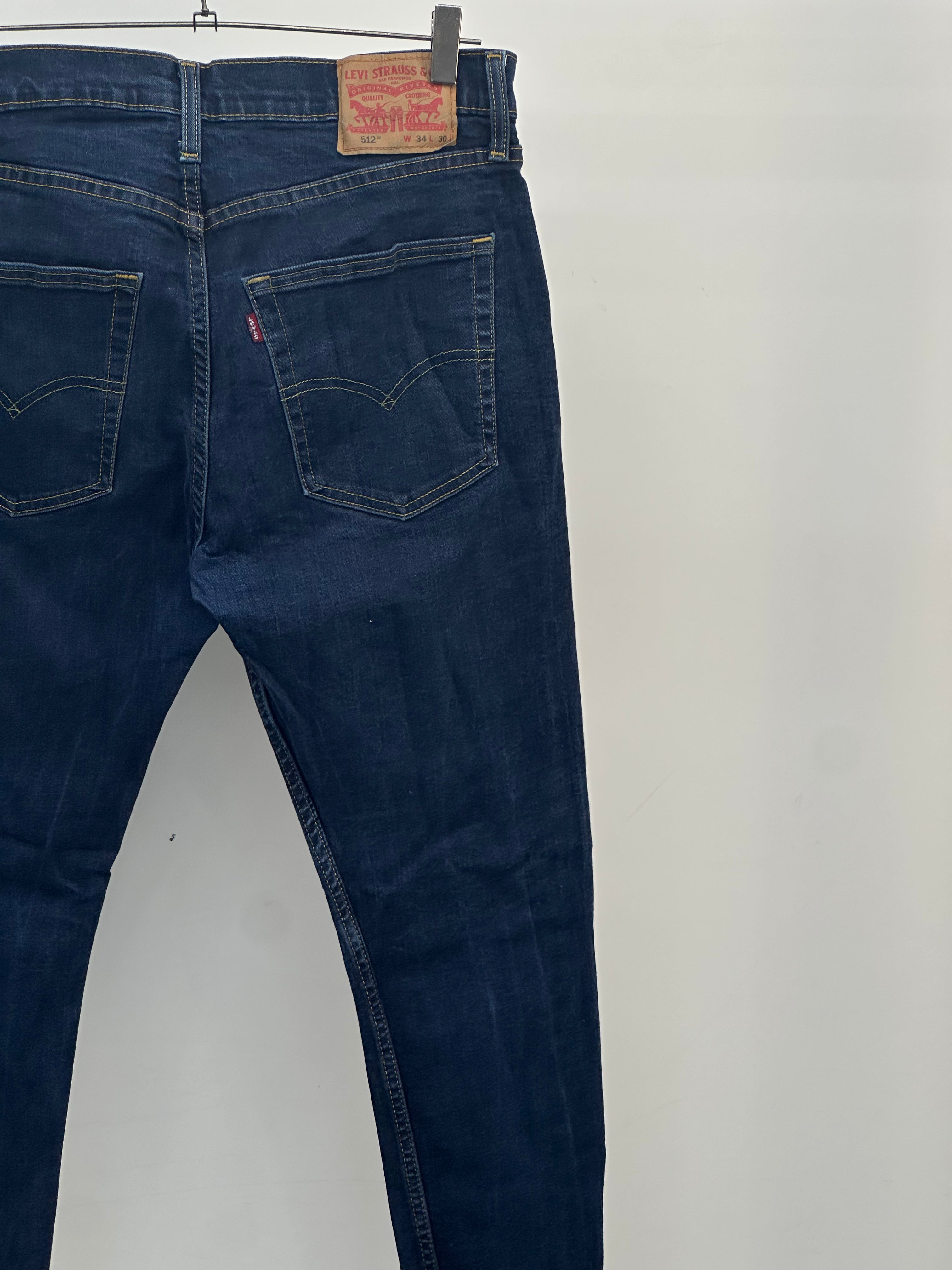 LEVI'S 512 SLIM FIT TAGLIA: 48 ITA = W34 L30
