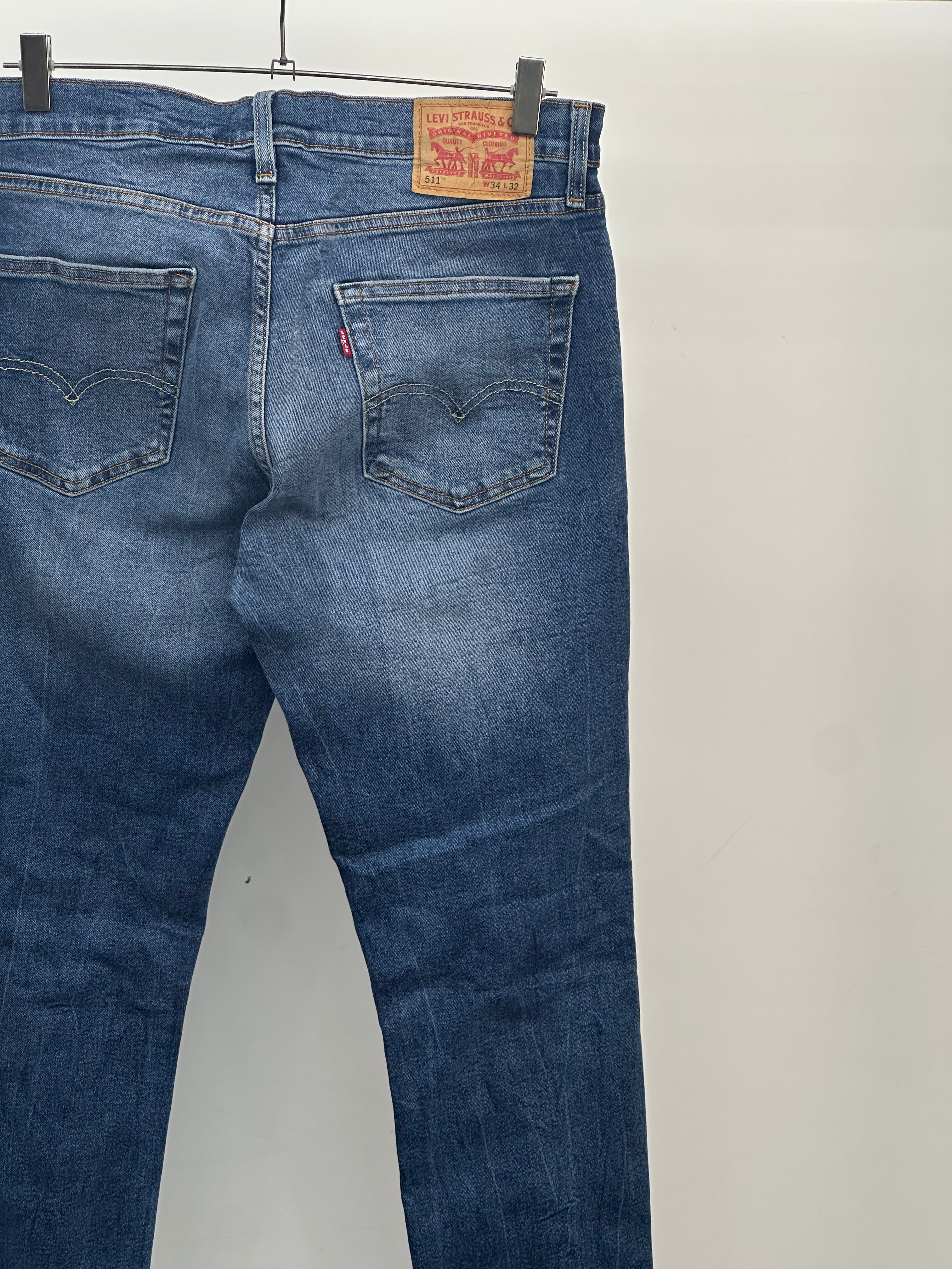 LEVI'S 511 SLIM FIT TAGLIA: 48 ITA = W34 L32