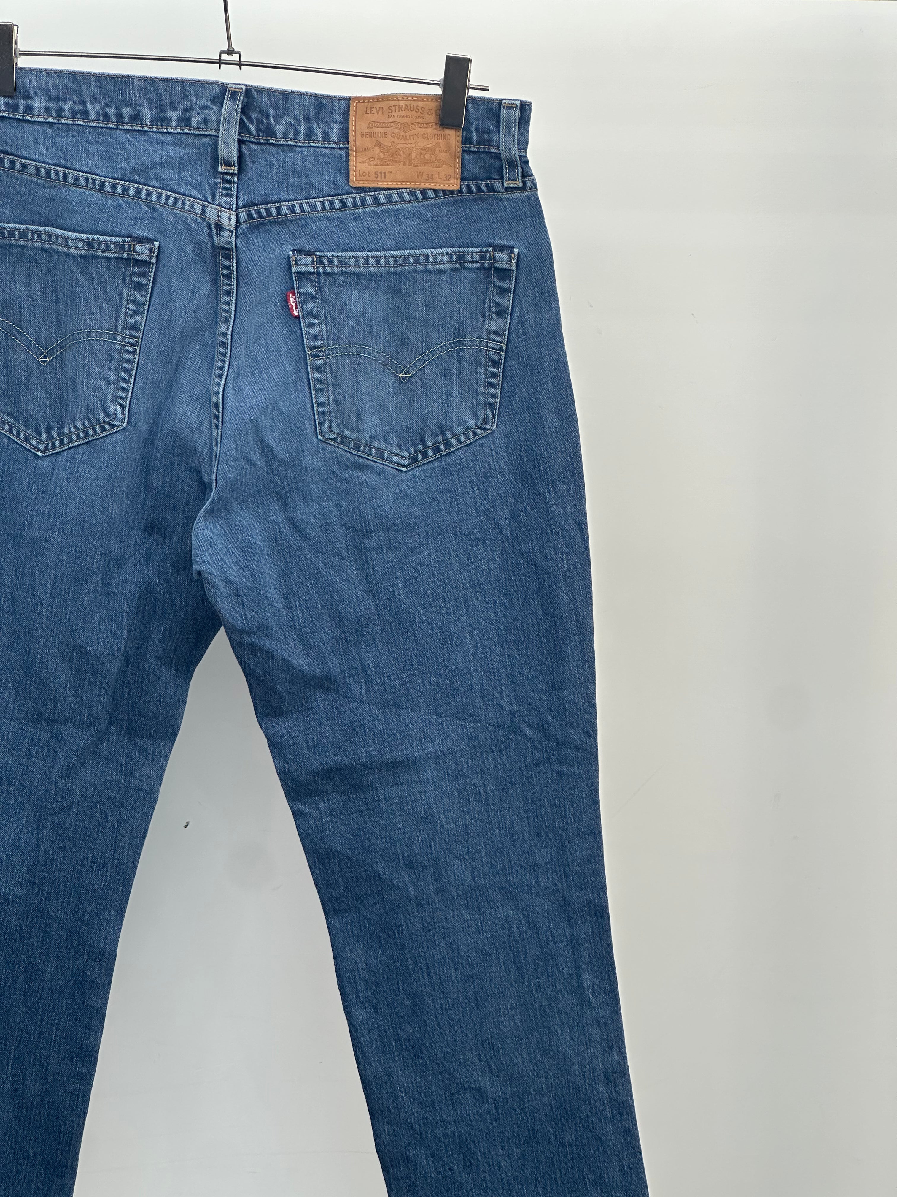 LEVI'S 511 SLIM FIT TAGLIA: 48 ITA = W34 L32