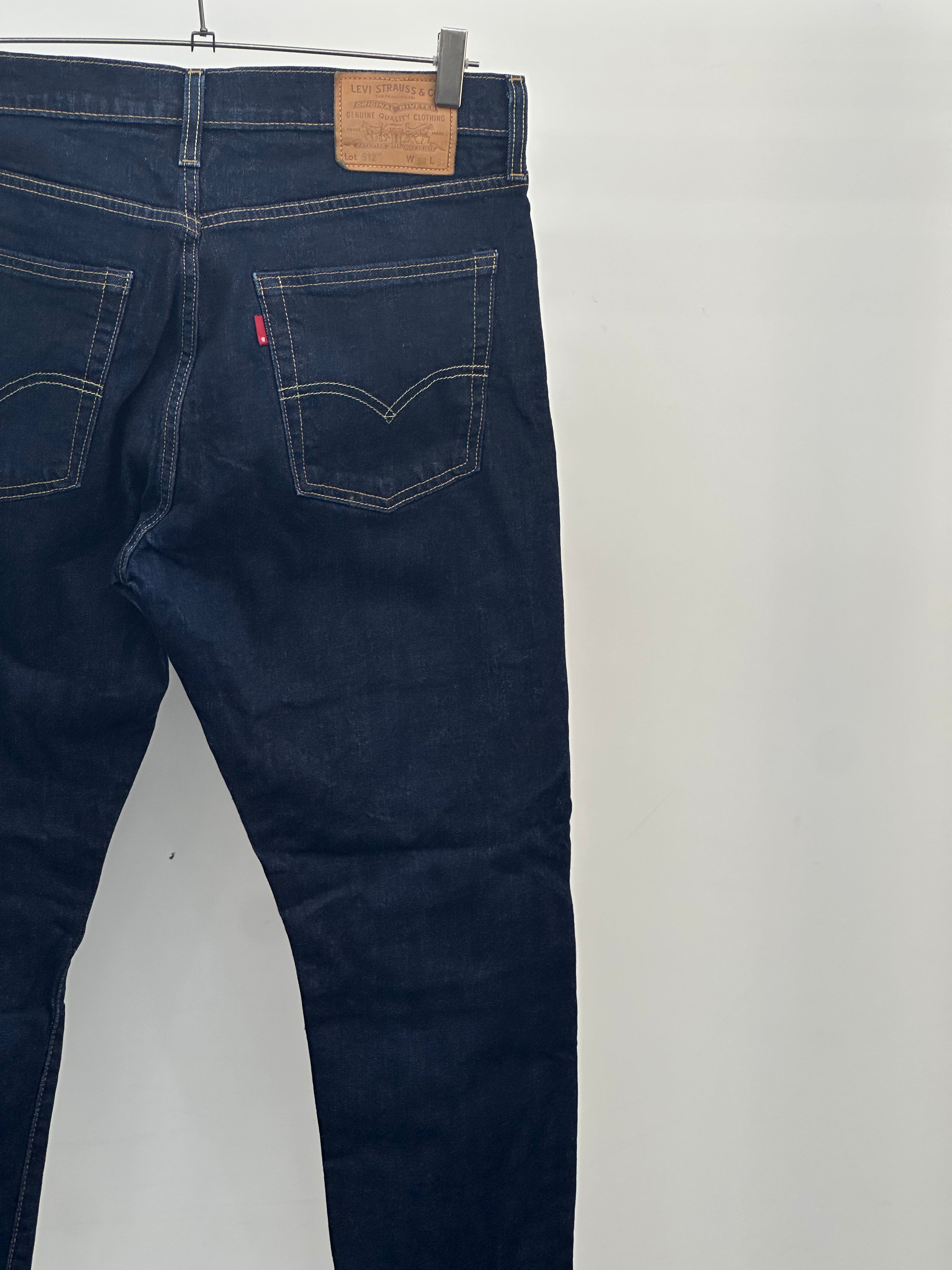 LEVI'S 512 SLIM FIT TAGLIA: 48 ITA = W34 L32