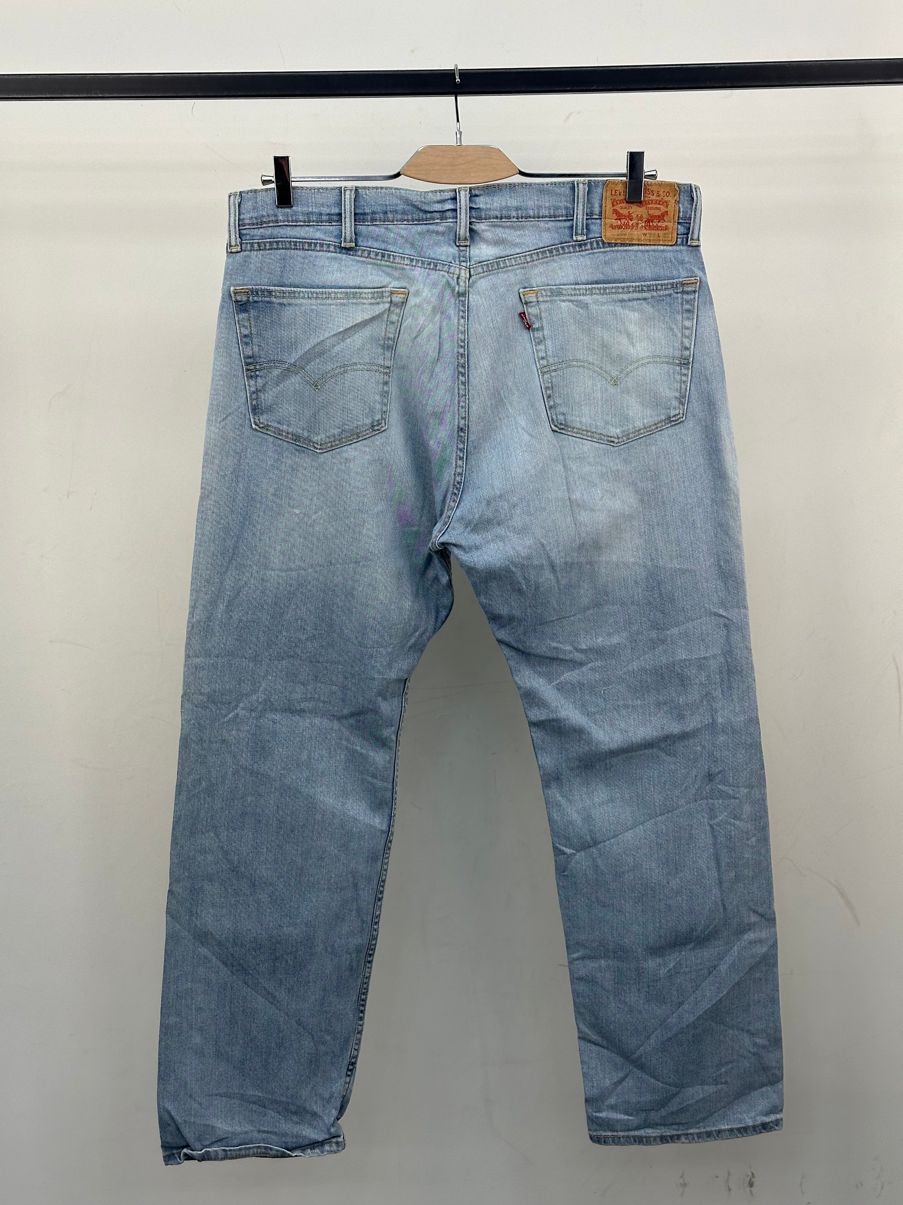 LEVI'S 505 STRAIGHT FIT TAGLIA: 52 ITA = W38 L32