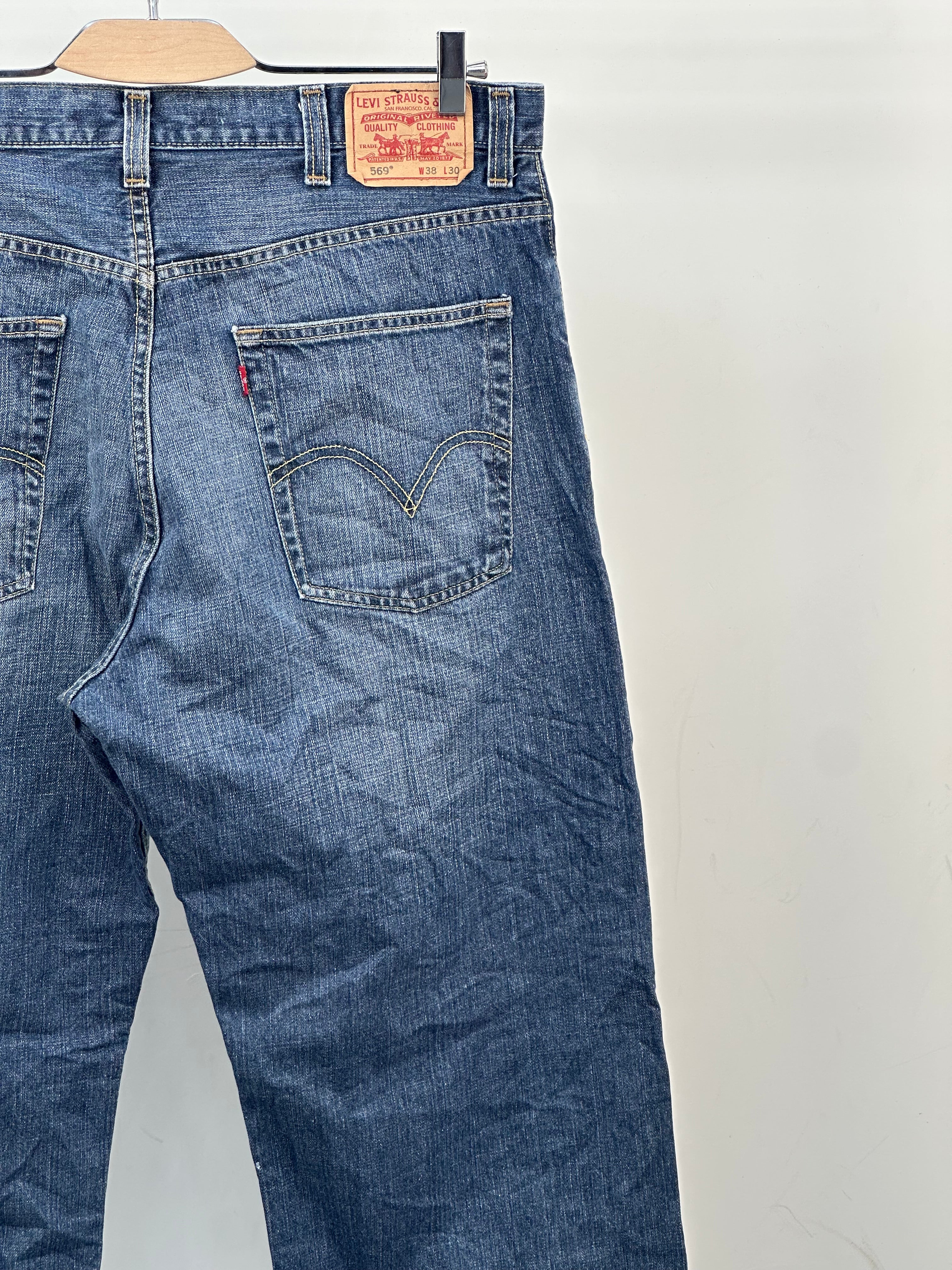 LEVI'S 569 LOOSE FIT TAGLIA: 52 ITA = W38 L30