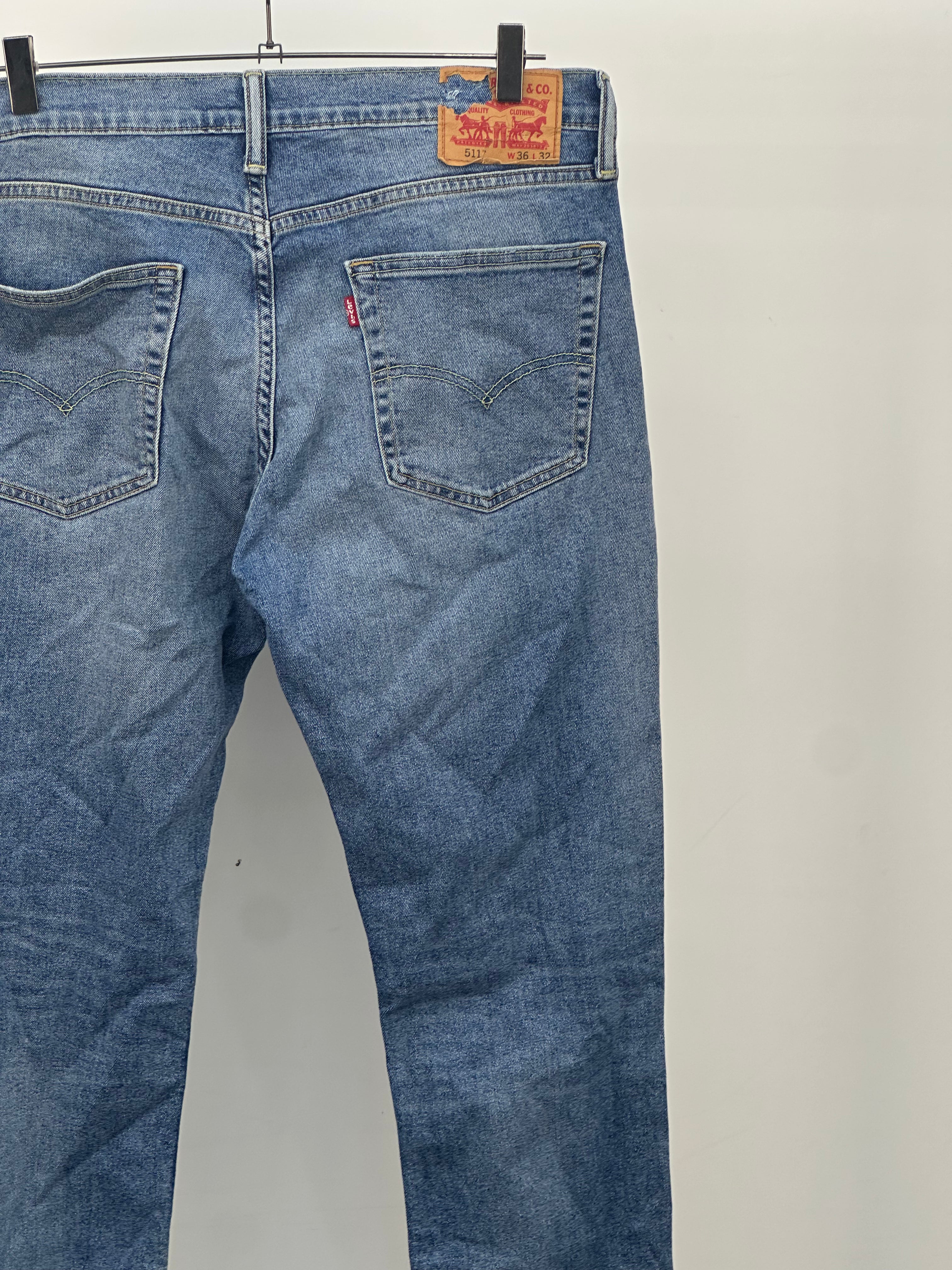 LEVI'S 511 SLIM FIT TAGLIA: 50 ITA = W36 L32