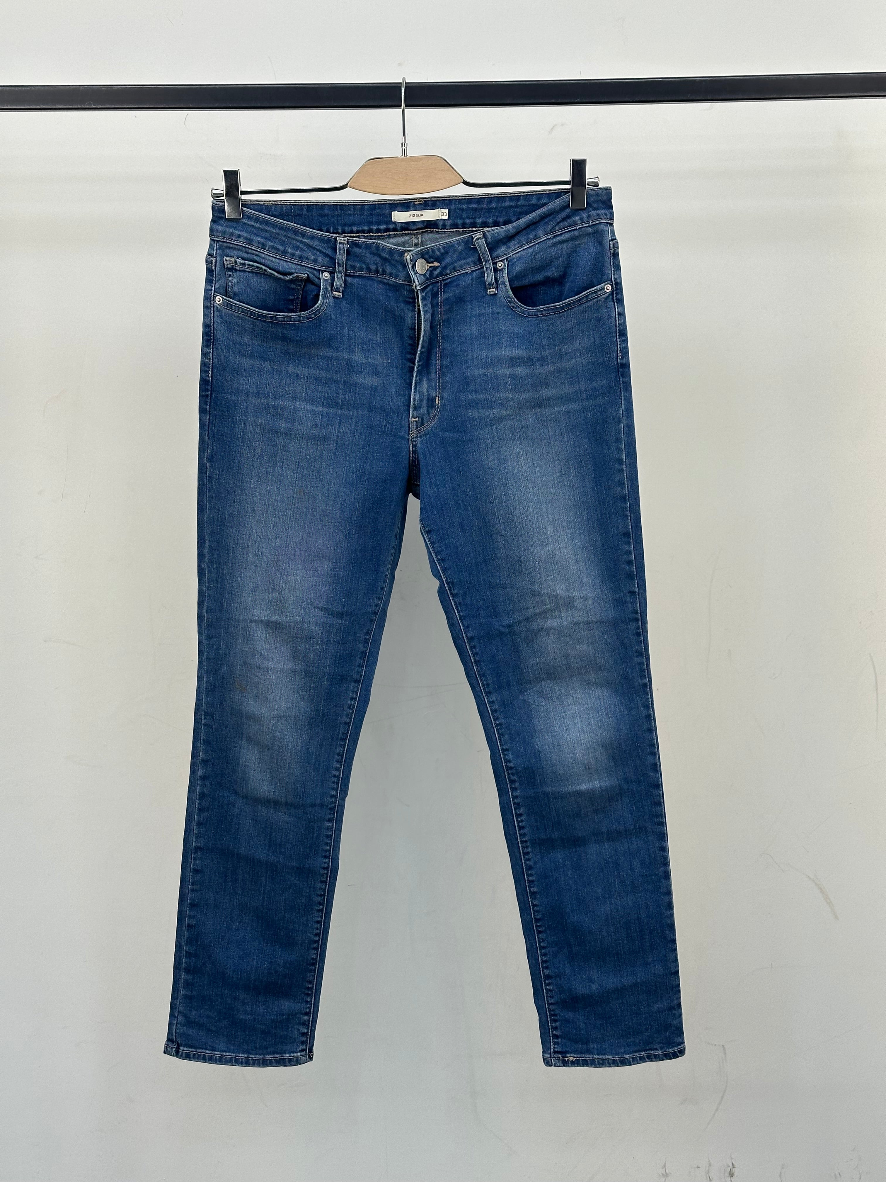 LEVI'S 712 SLIM FIT TAGLIA: 47 ITA = W33 L30