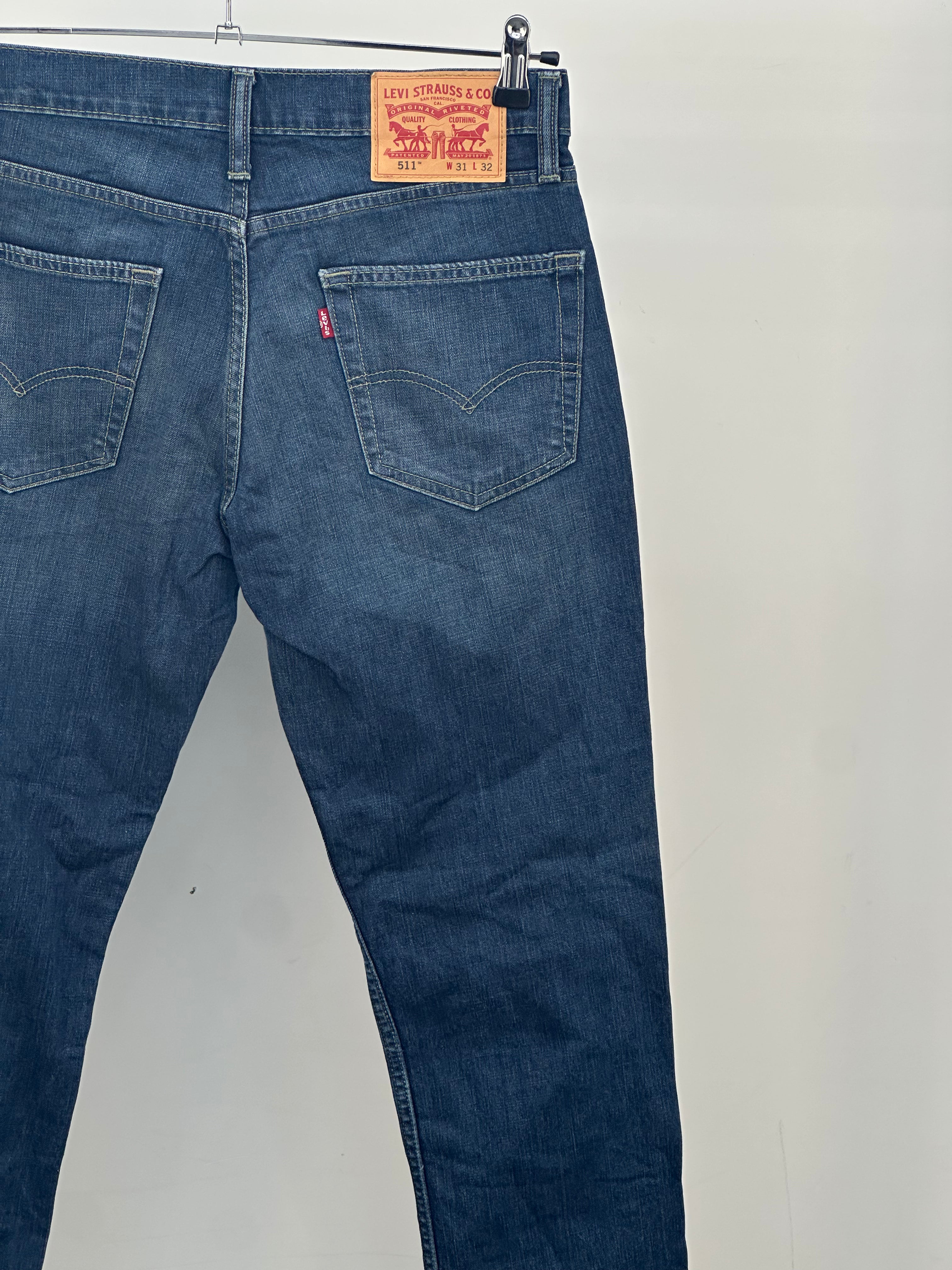 LEVI'S 511 SLIM FIT TAGLIA: 45 ITA = W31 L32