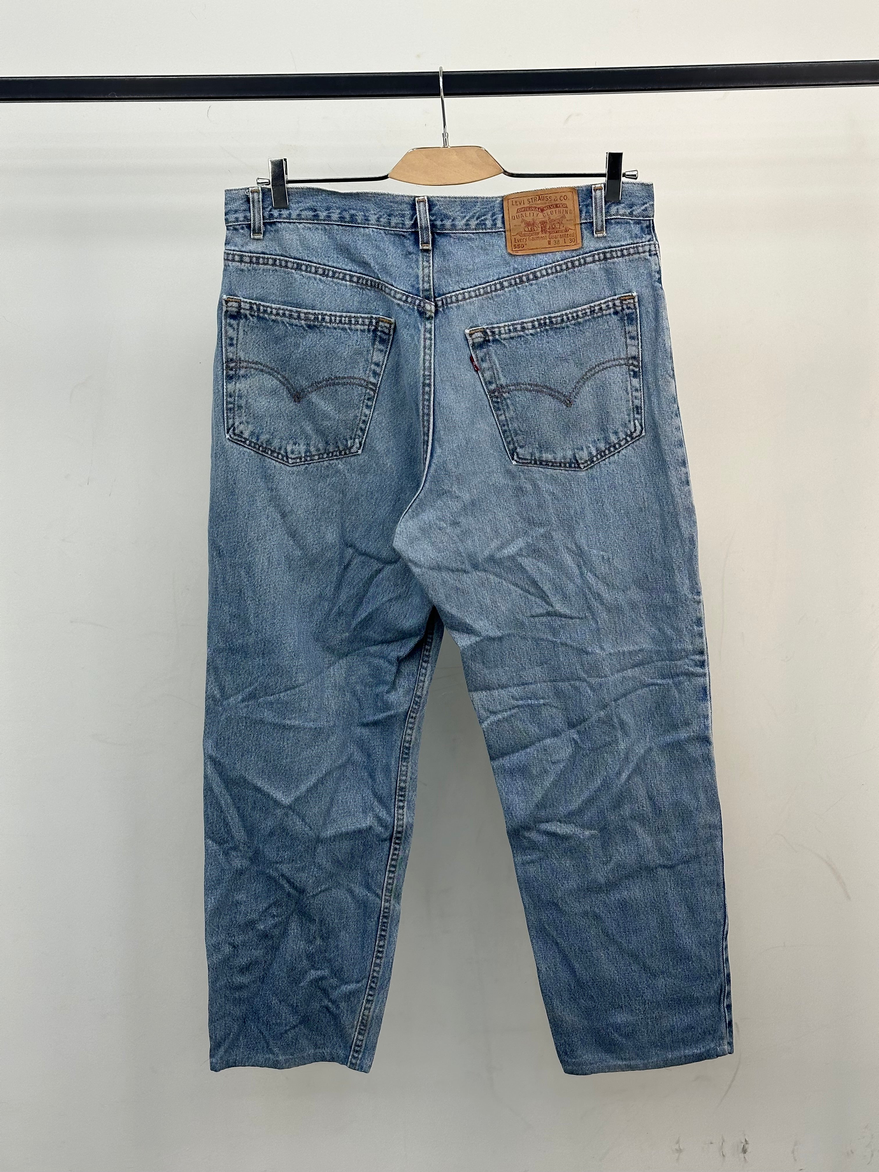 LEVI'S 550 RELAXED FIT TAGLIA: 52 ITA = W38 L30