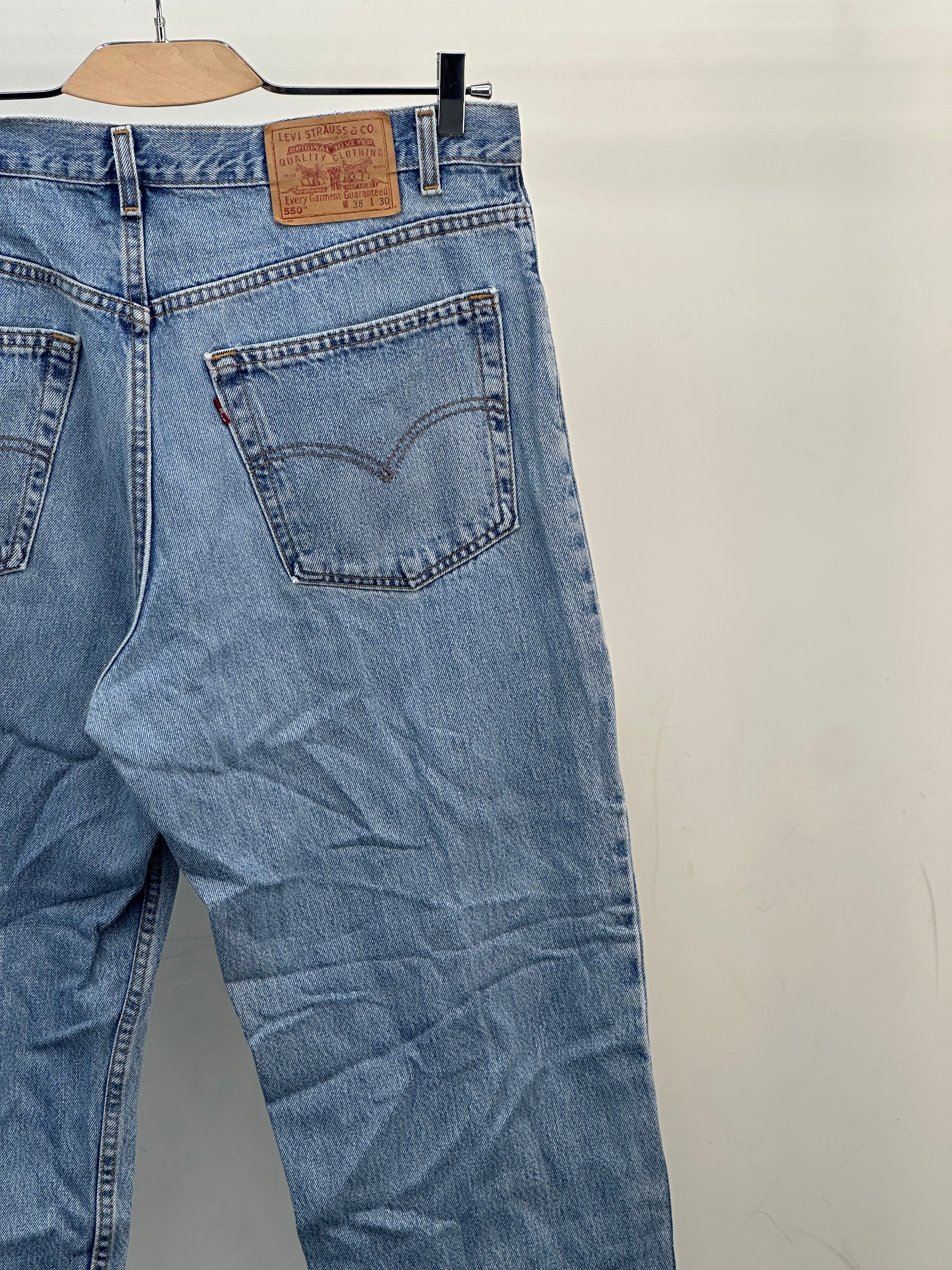 LEVI'S 550 RELAXED FIT TAGLIA: 52 ITA = W38 L30