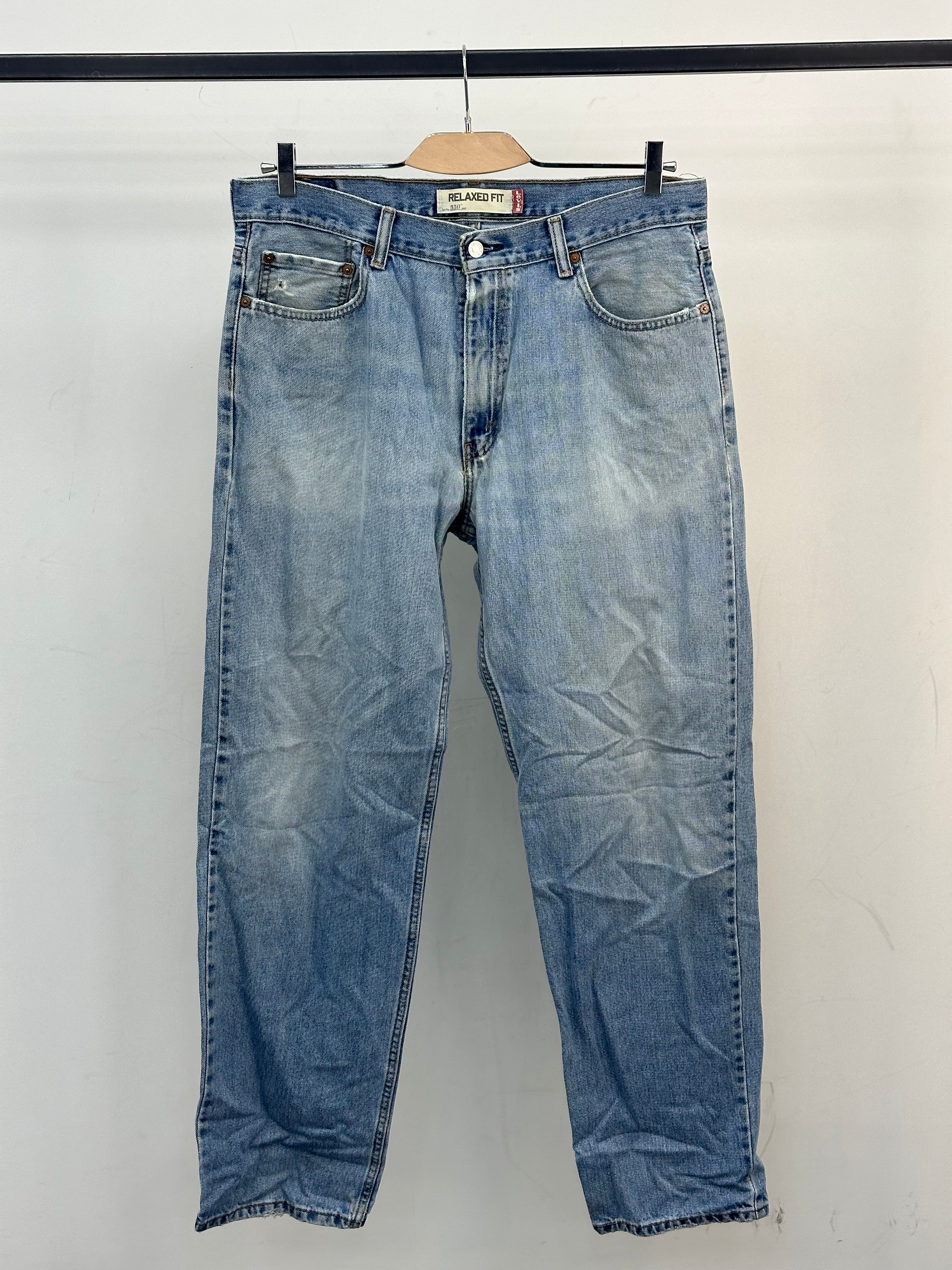 LEVI'S 550 RELAXED FIT TAGLIA: 50 ITA = W36 L34