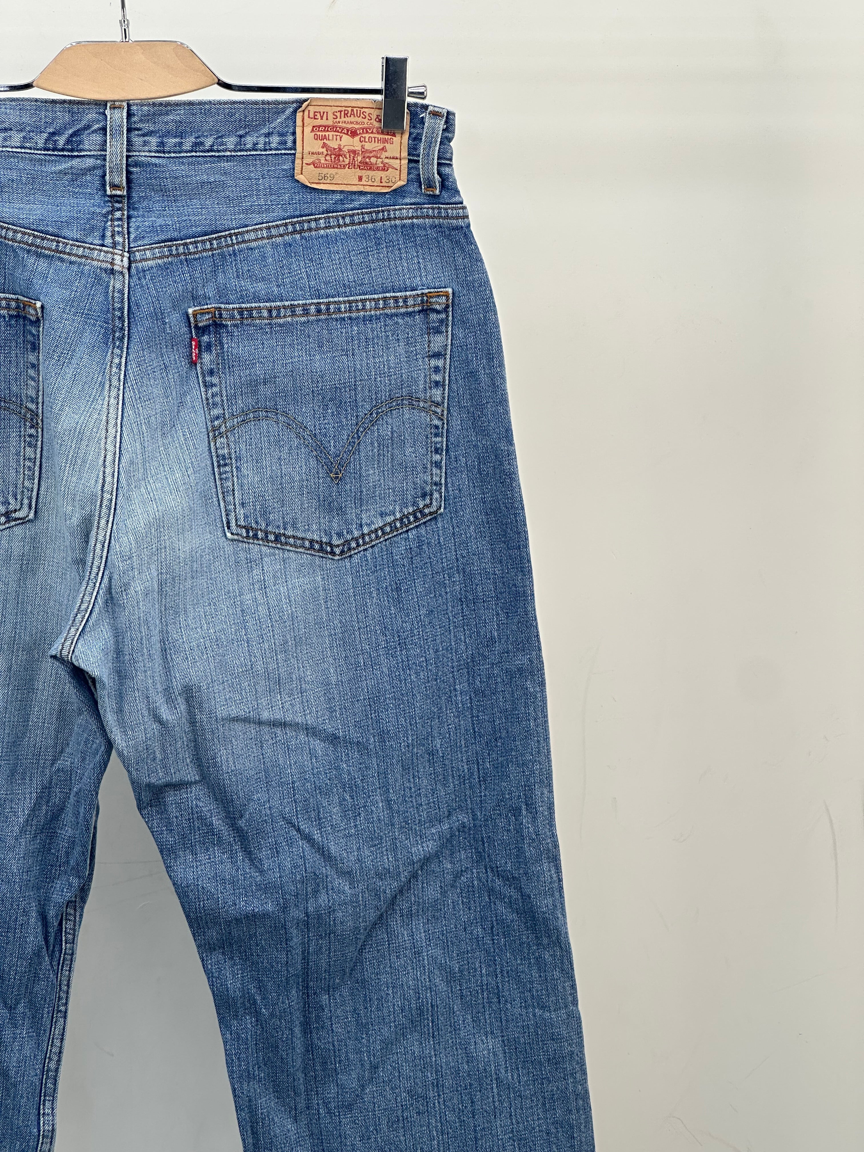 LEVI'S 569 LOOSE FIT TAGLIA: 50 ITA = W36 L30