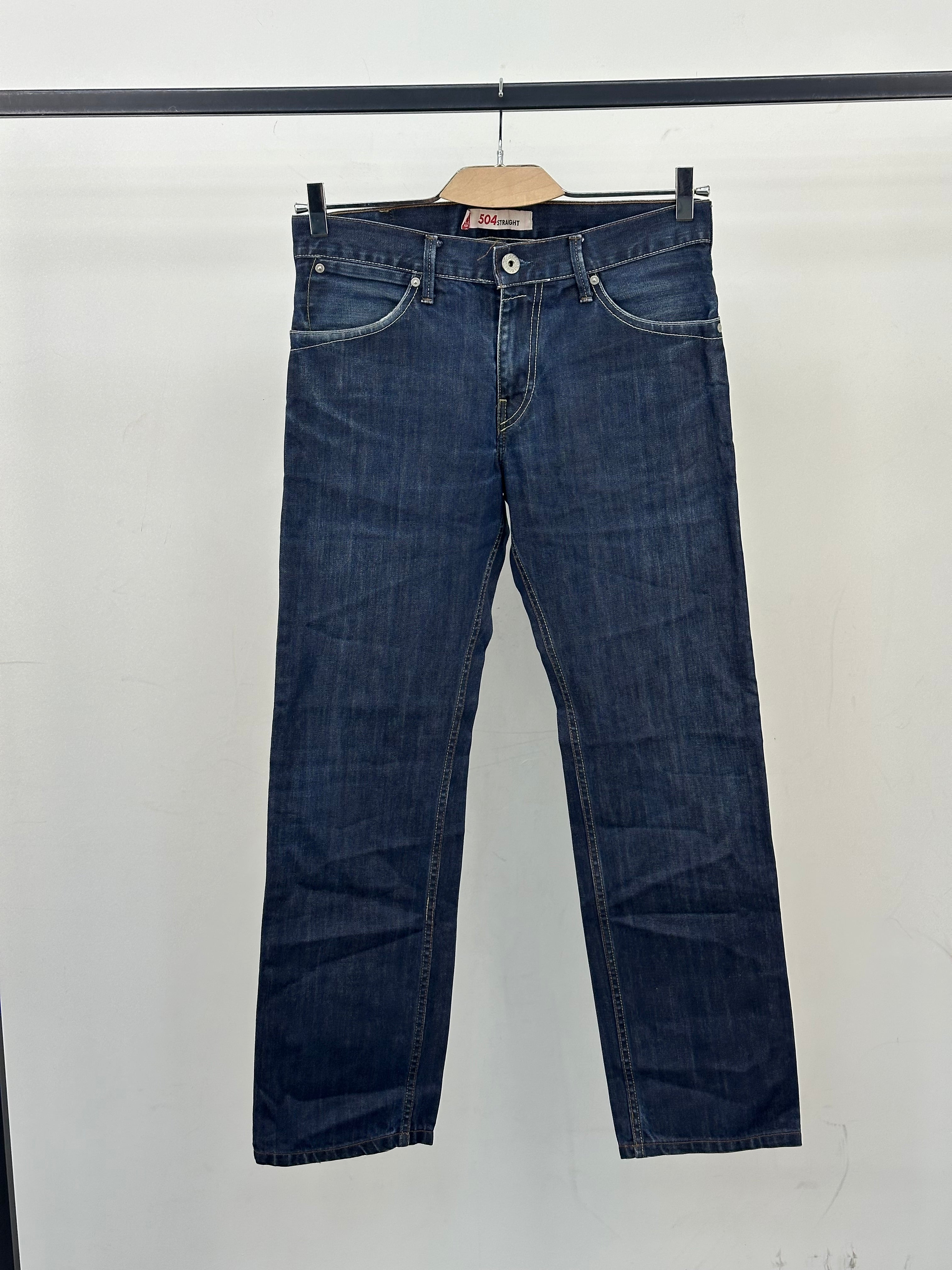 LEVI'S 504 STRAIGHT FIT TAGLIA: 46 ITA = W32