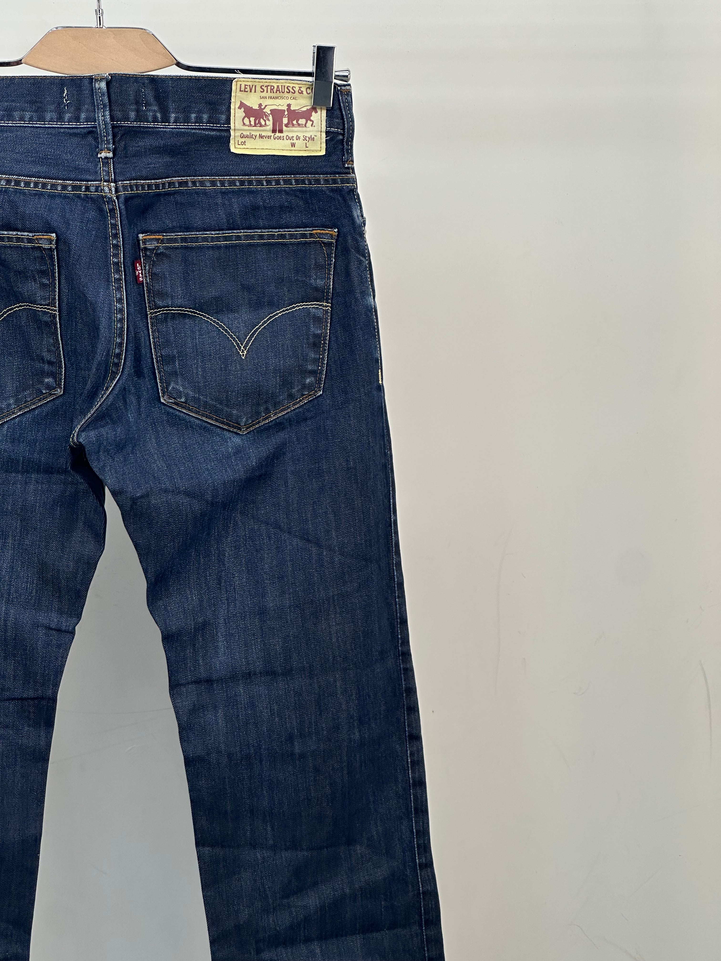 LEVI'S 504 STRAIGHT FIT TAGLIA: 46 ITA = W32