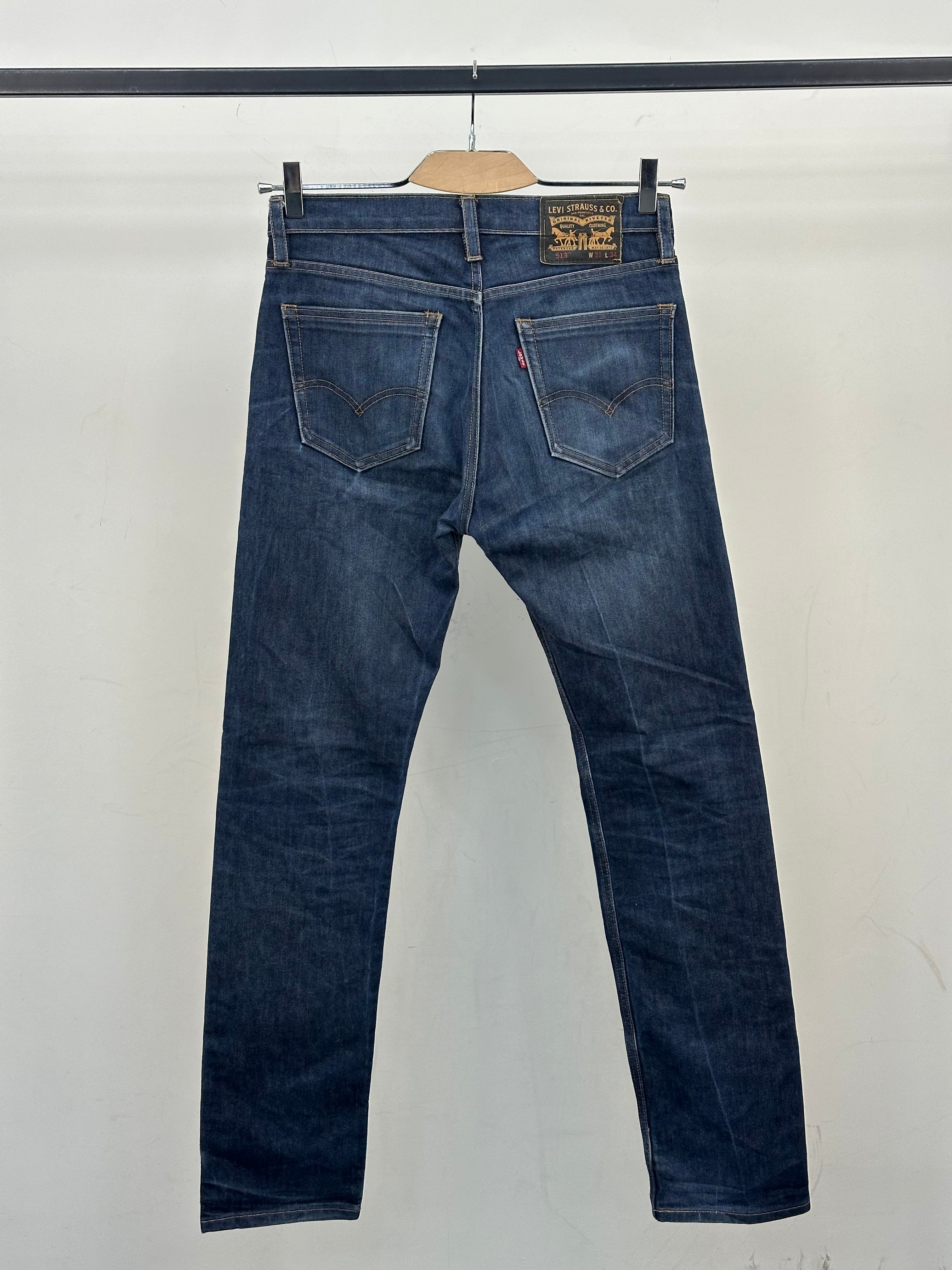 LEVI'S 513 SLIM FIT TAGLIA: 45 ITA = W31 L34