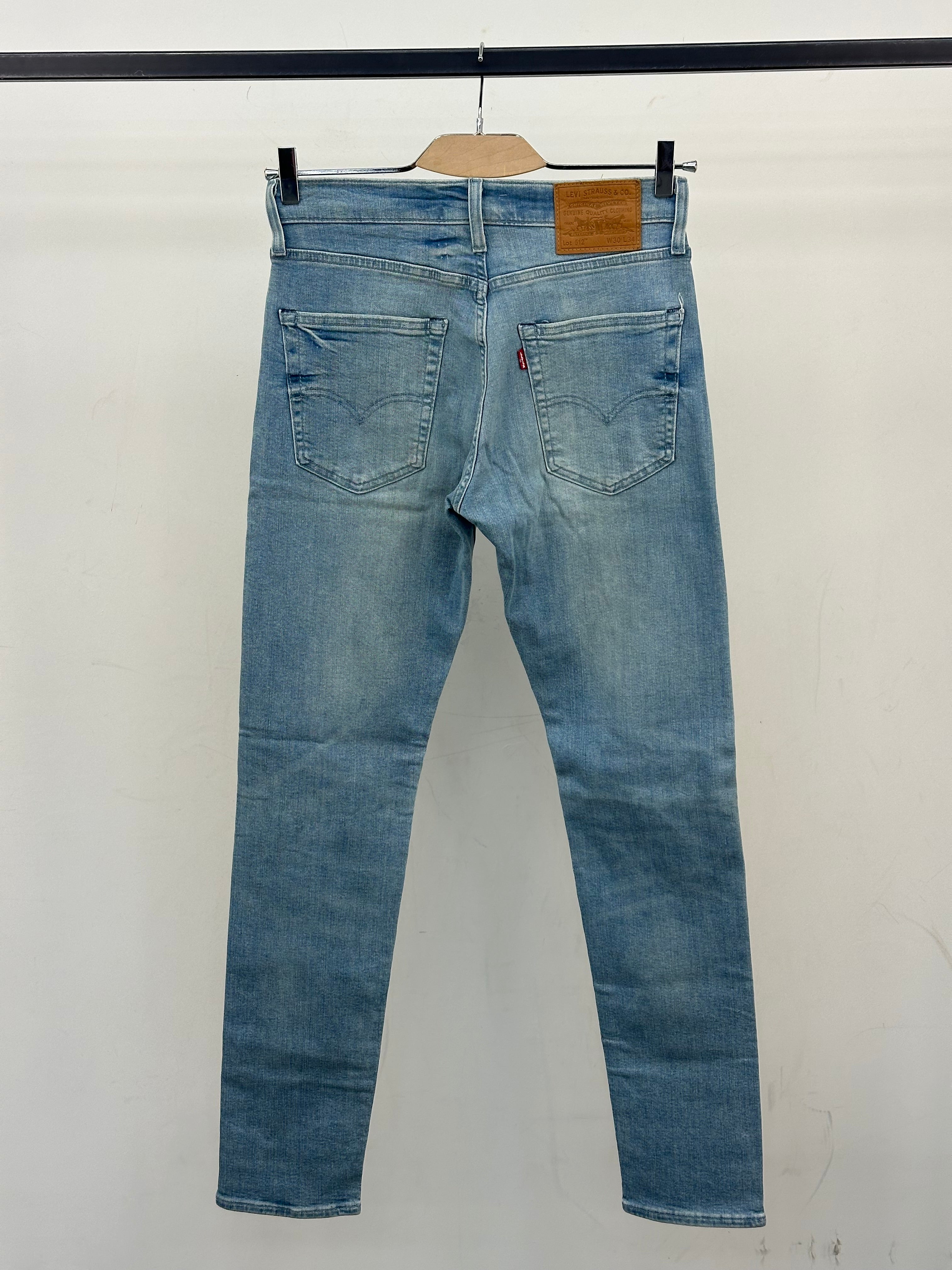 LEVI'S 512 SLIM FIT TAGLIA: 44 ITA = W30 L34