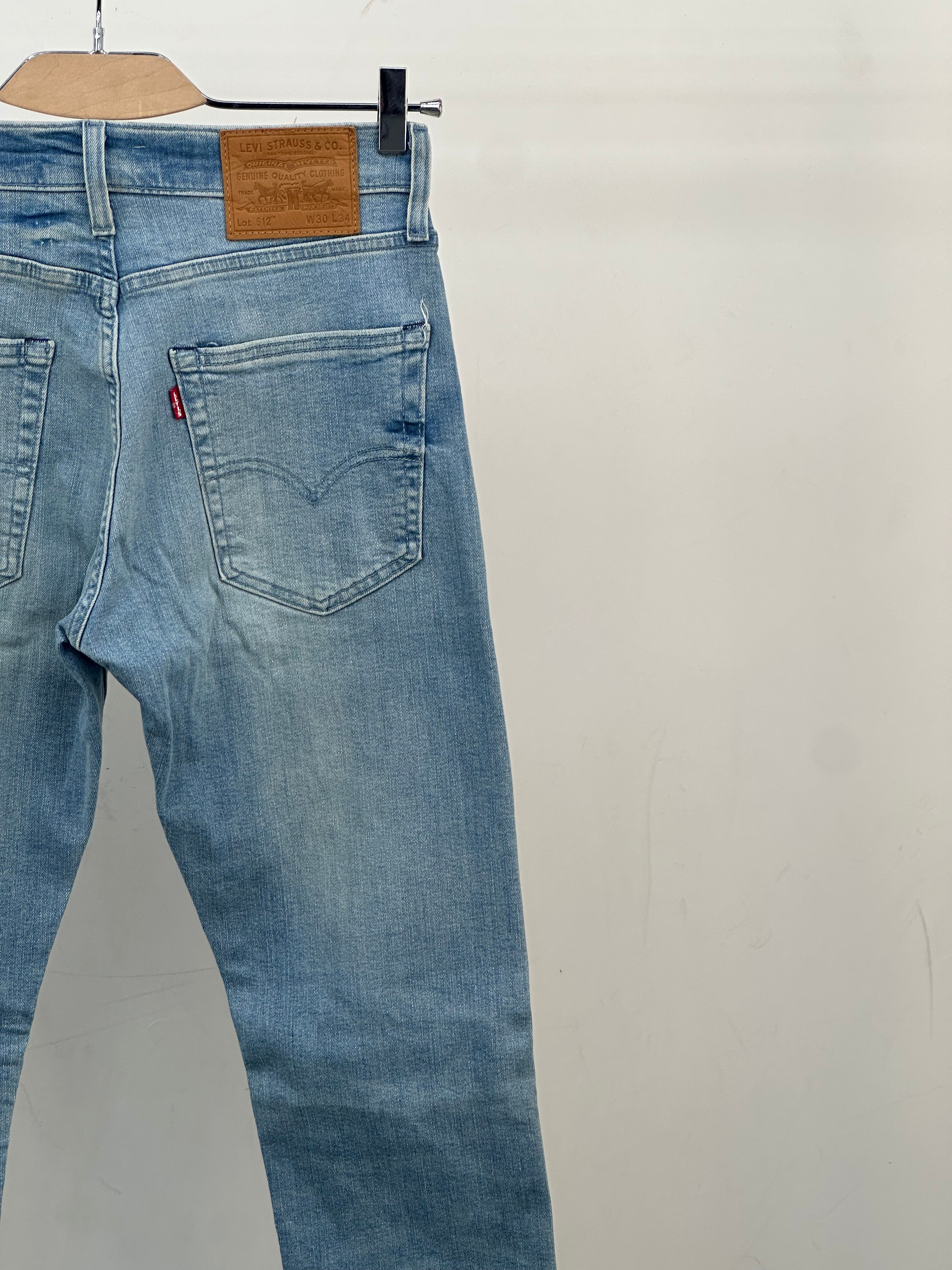 LEVI'S 512 SLIM FIT TAGLIA: 44 ITA = W30 L34