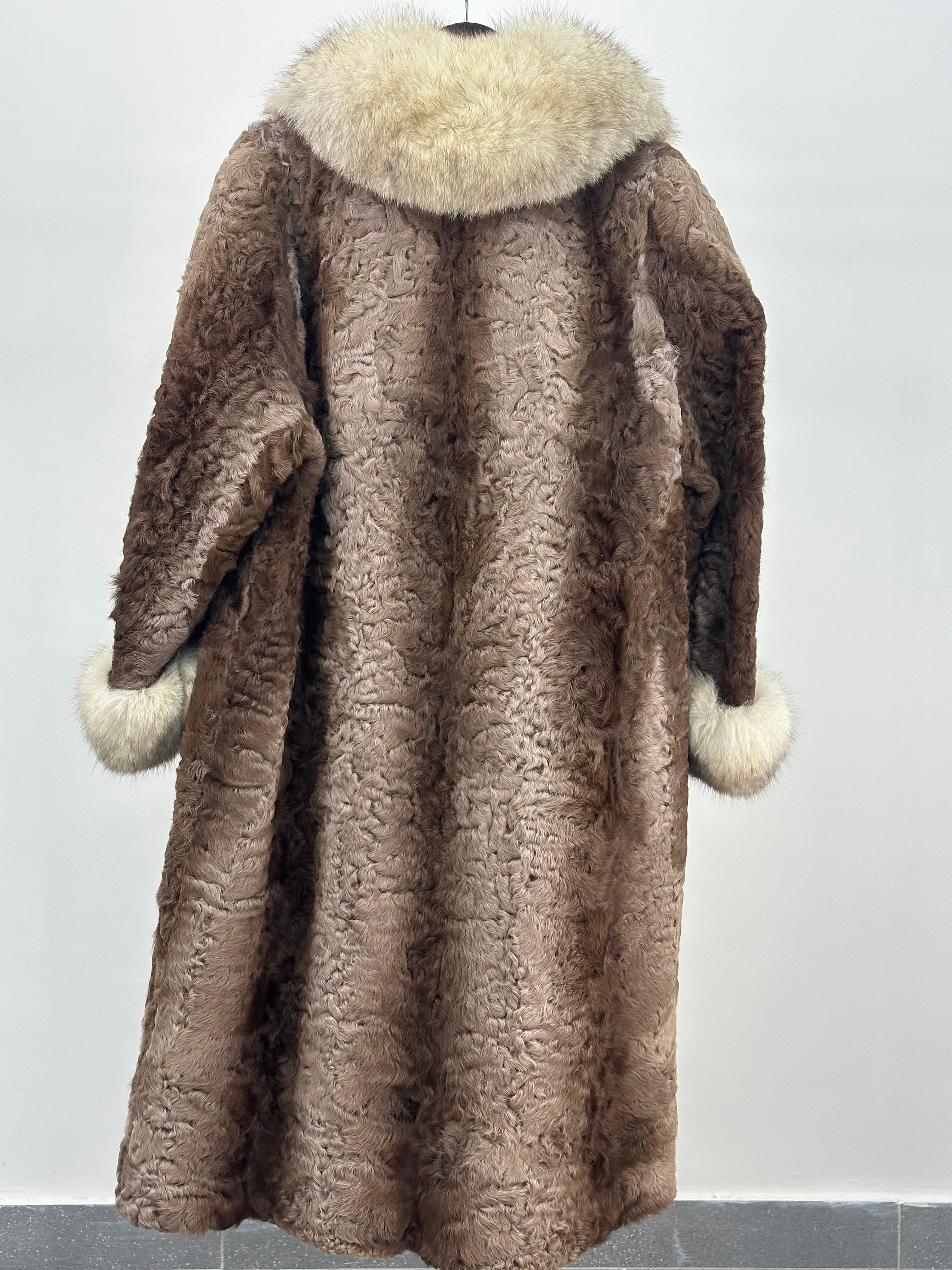 ASTRAKAN AND FOX FUR