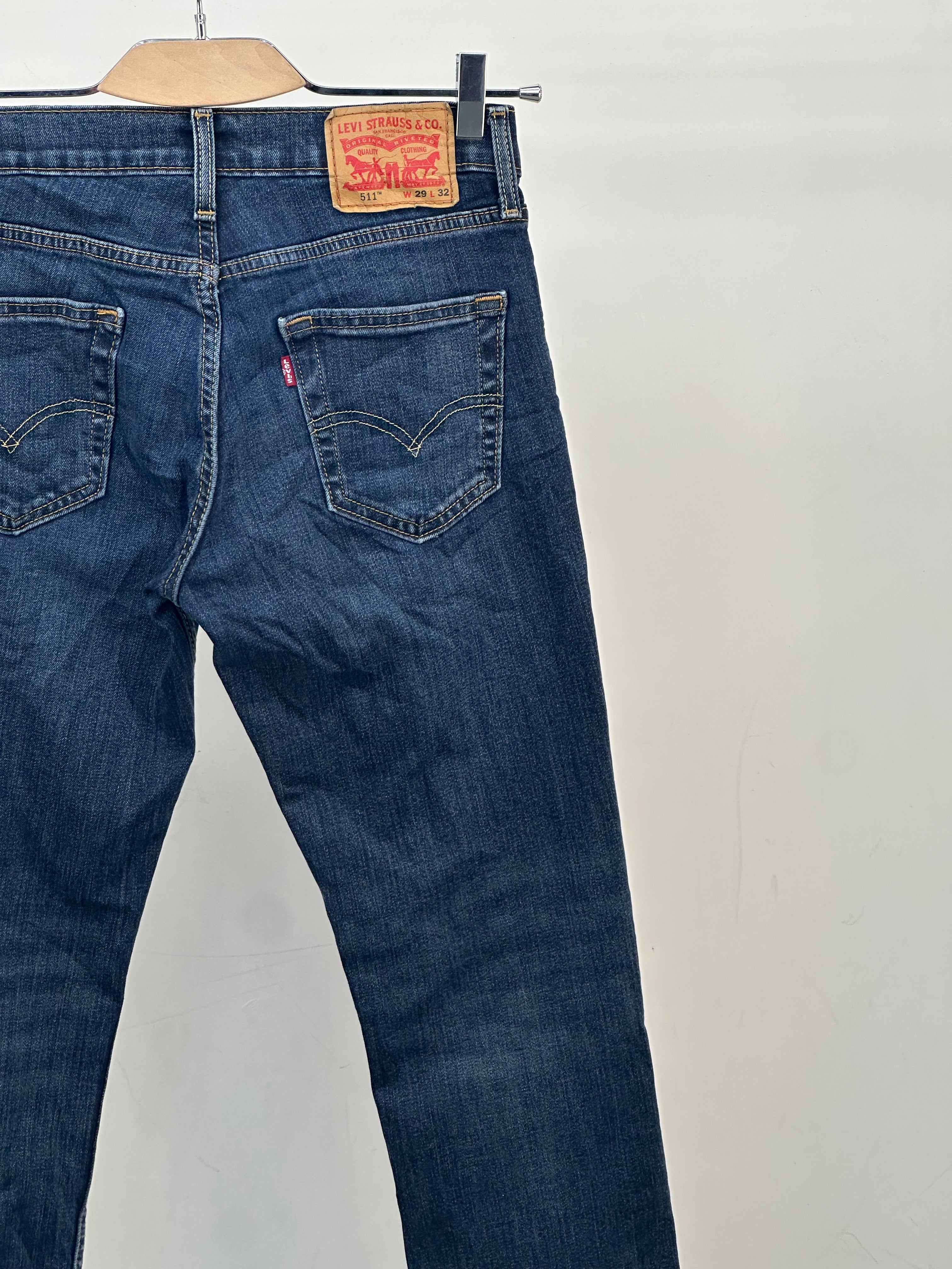 LEVI'S 511 SLIM FIT TAGLIA: 43 ITA = W29 L32