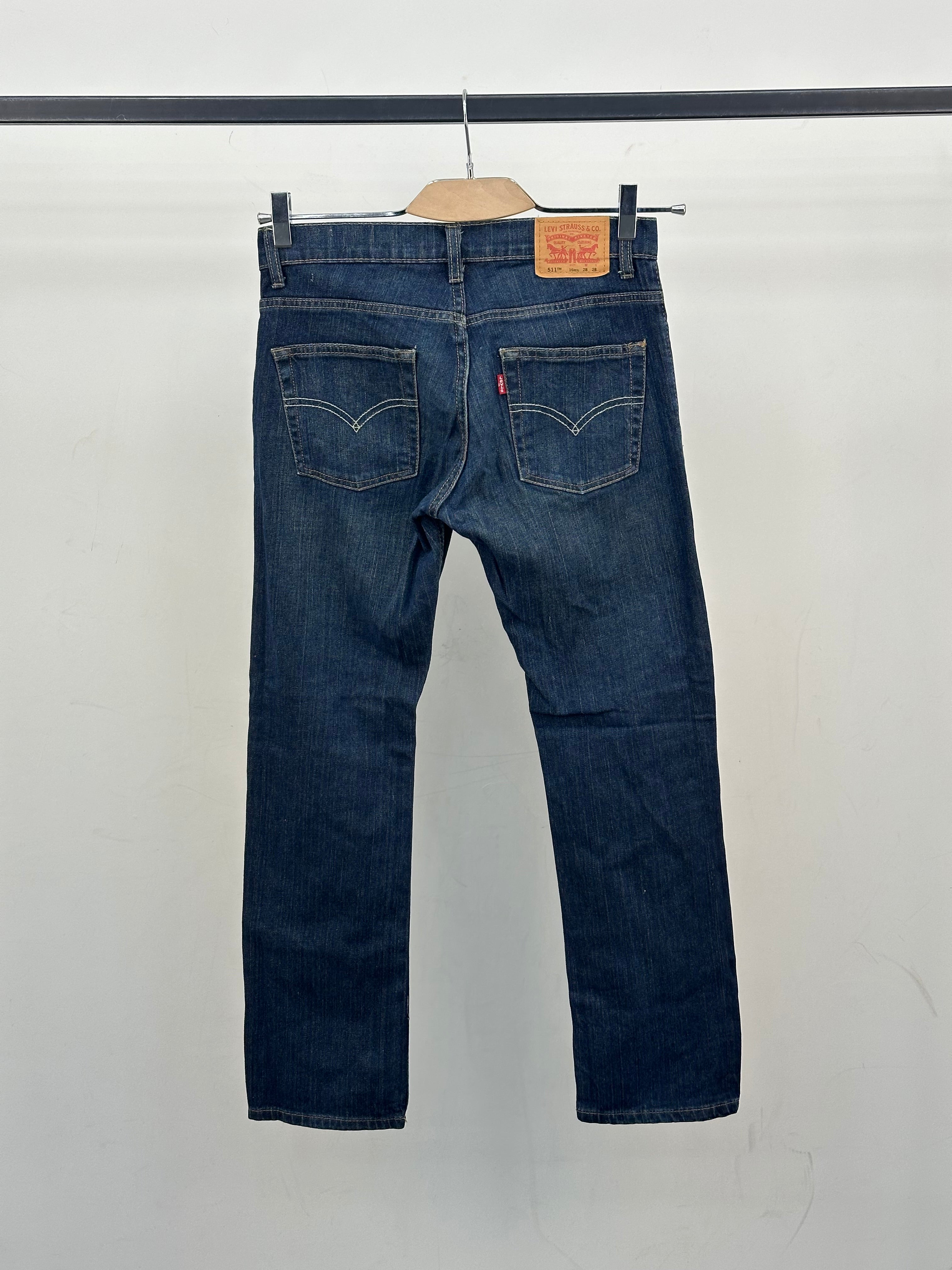 LEVI'S 511 SLIM FIT TAGLIA: 42 ITA = W28 L28 (ADOLESCENTE)