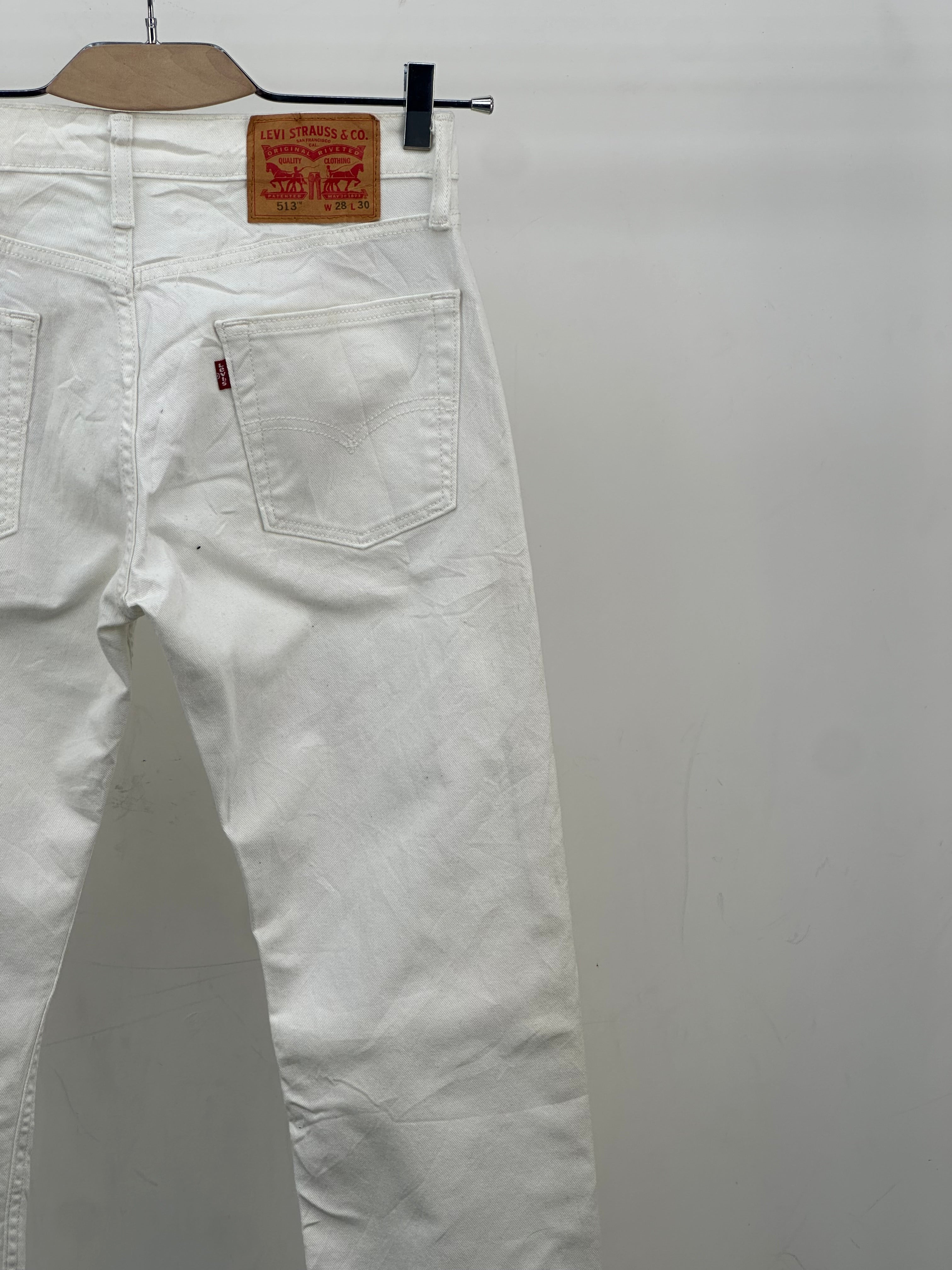 LEVI'S 513 SLIM FIT TAGLIA: 42 ITA = W28 L30