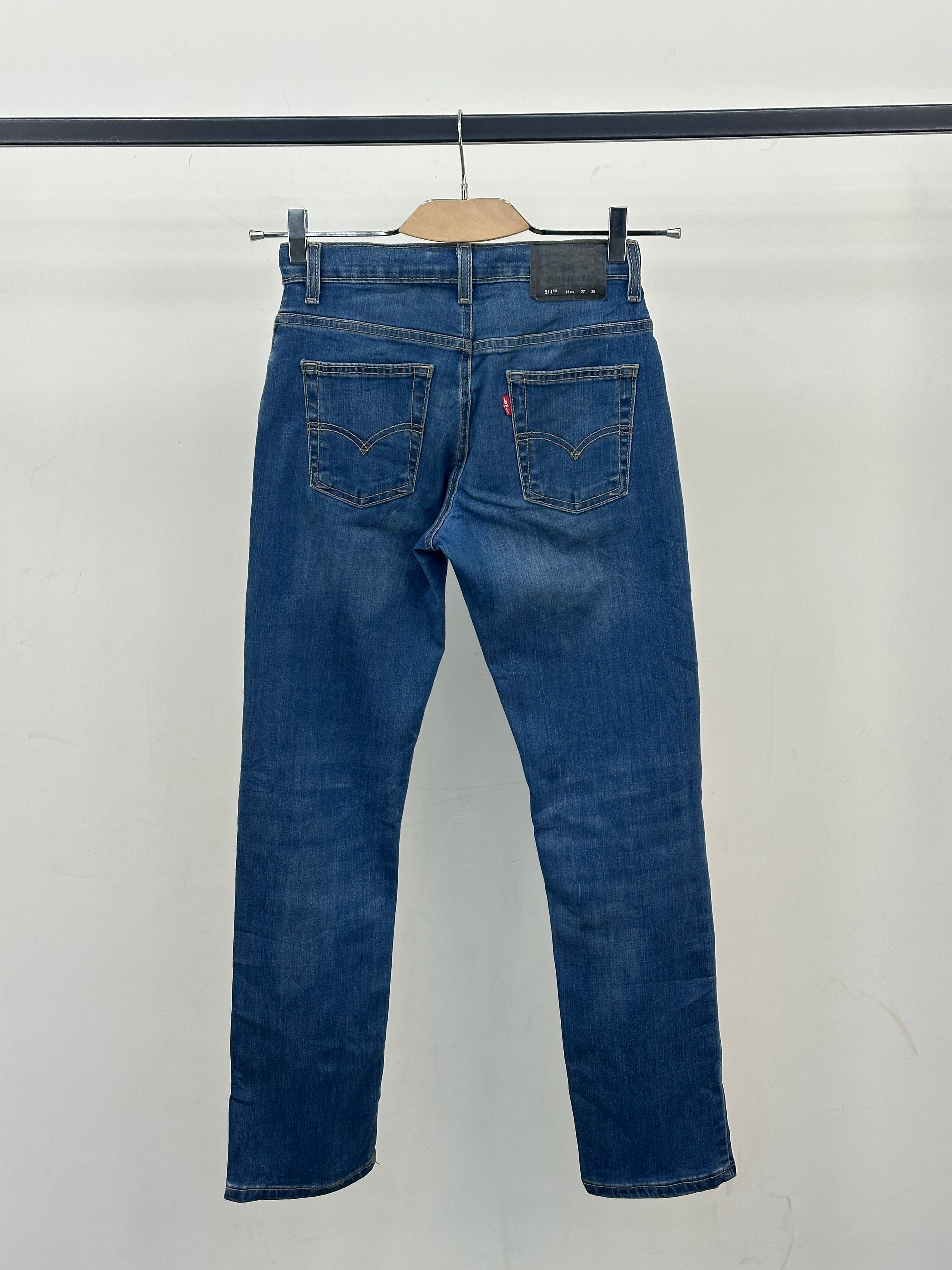 LEVI'S 511 SLIM FIT TAGLIA: 41 ITA = W27 L29 (ADOLESCENTE)
