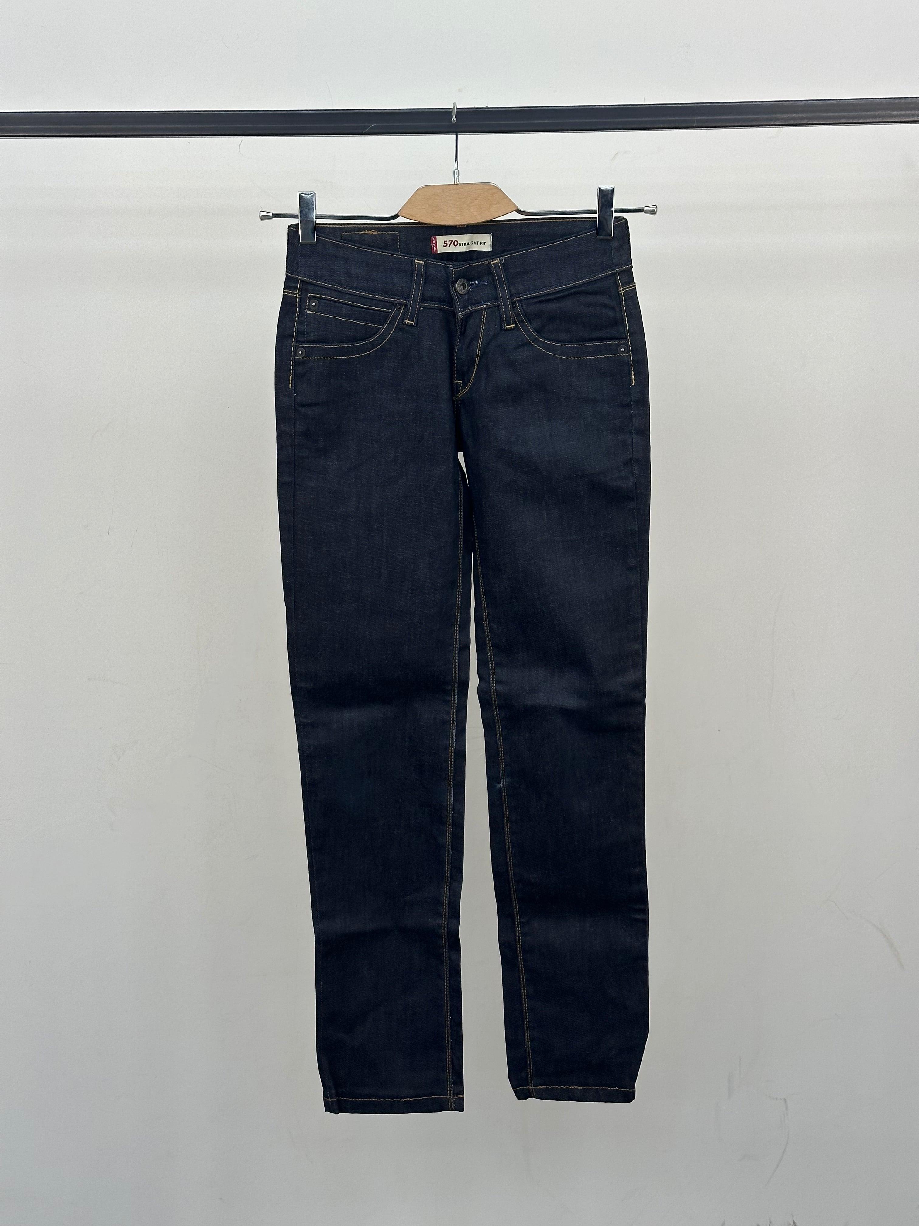 LEVI'S 570 STRAIGHT FIT TAGLIA: 41 ITA = W27 L34