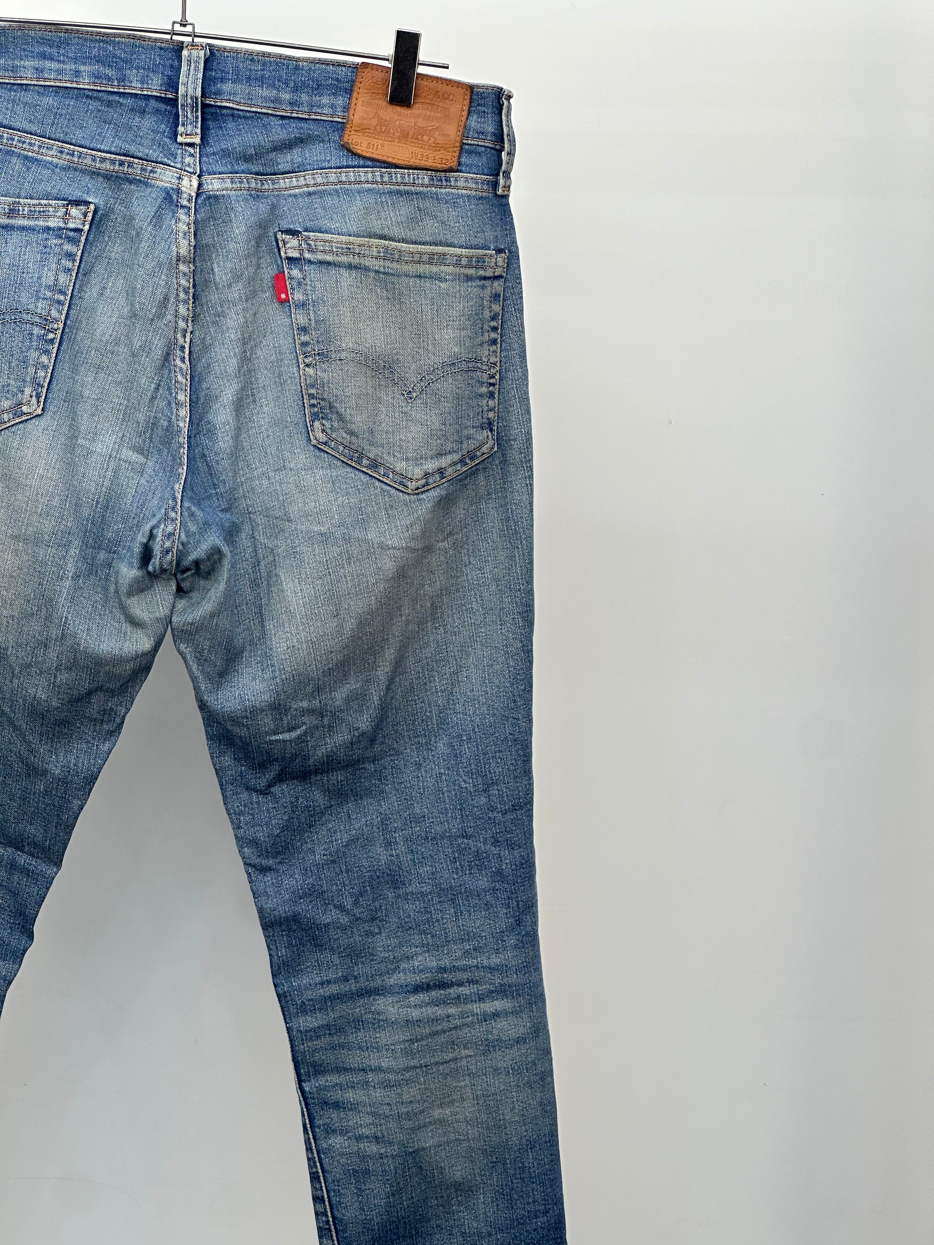 LEVI'S 511 SLIM FIT TAGLIA: 47 ITA = W33 L32