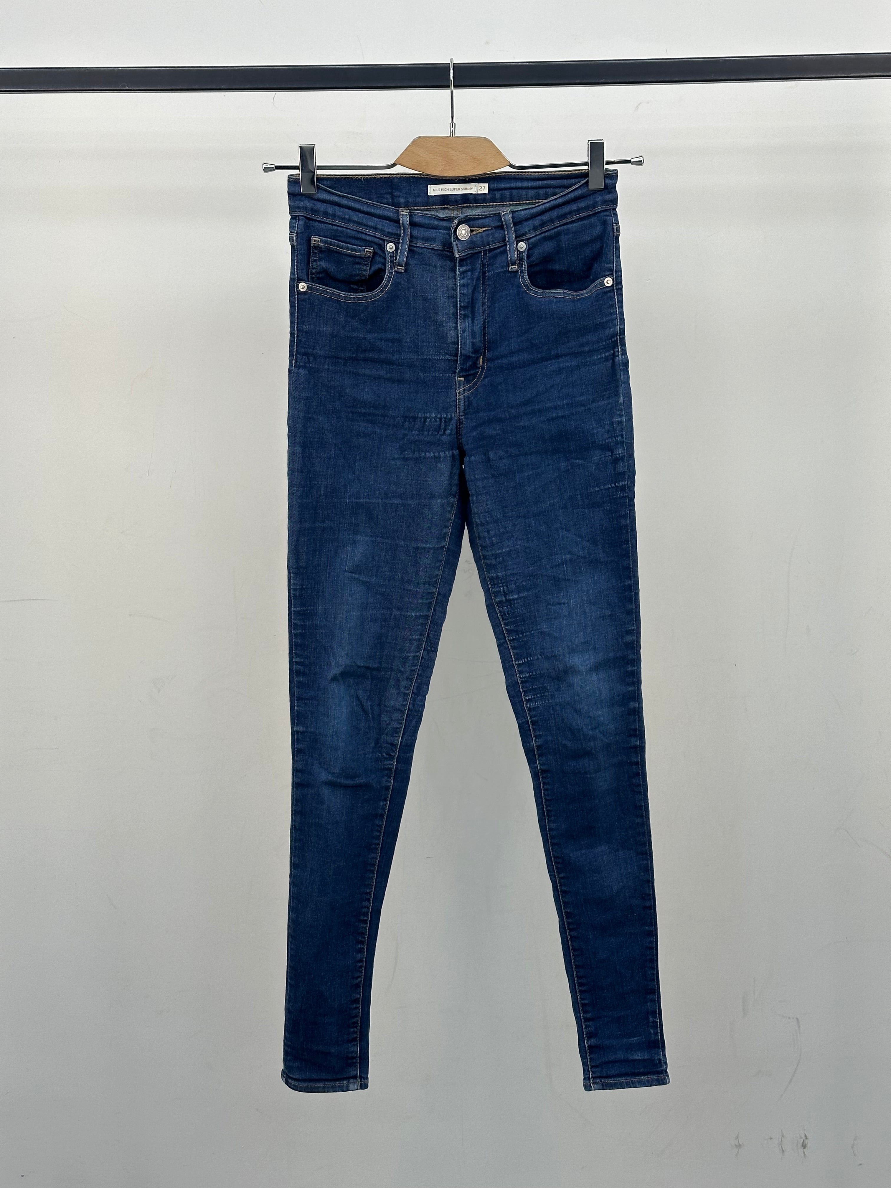LEVI'S MILE HIGH SUPER SKINNY : 41 ITA = W27 L32