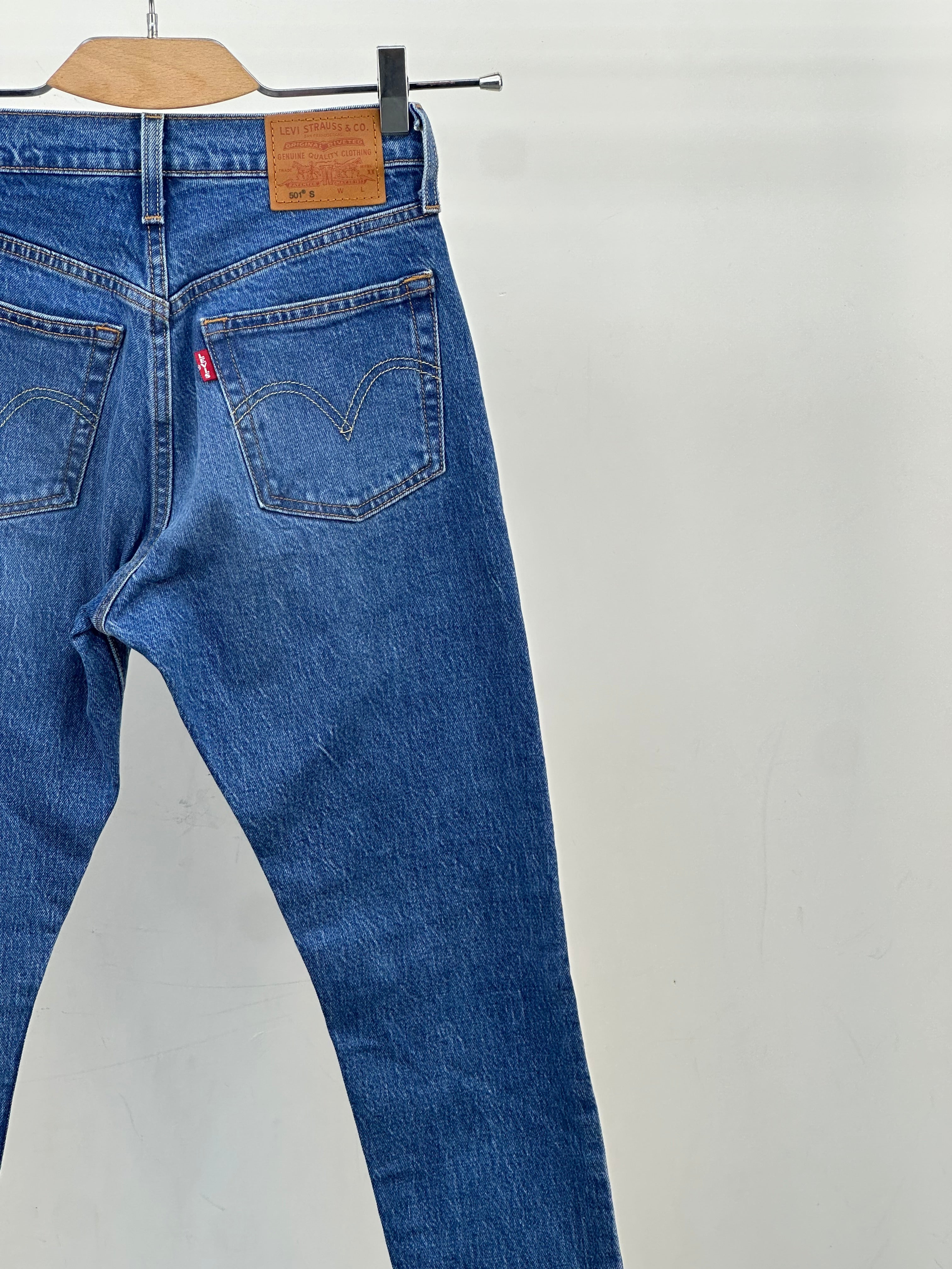 LEVI'S 501'S TAGLIA: 37 ITA = W23 L28