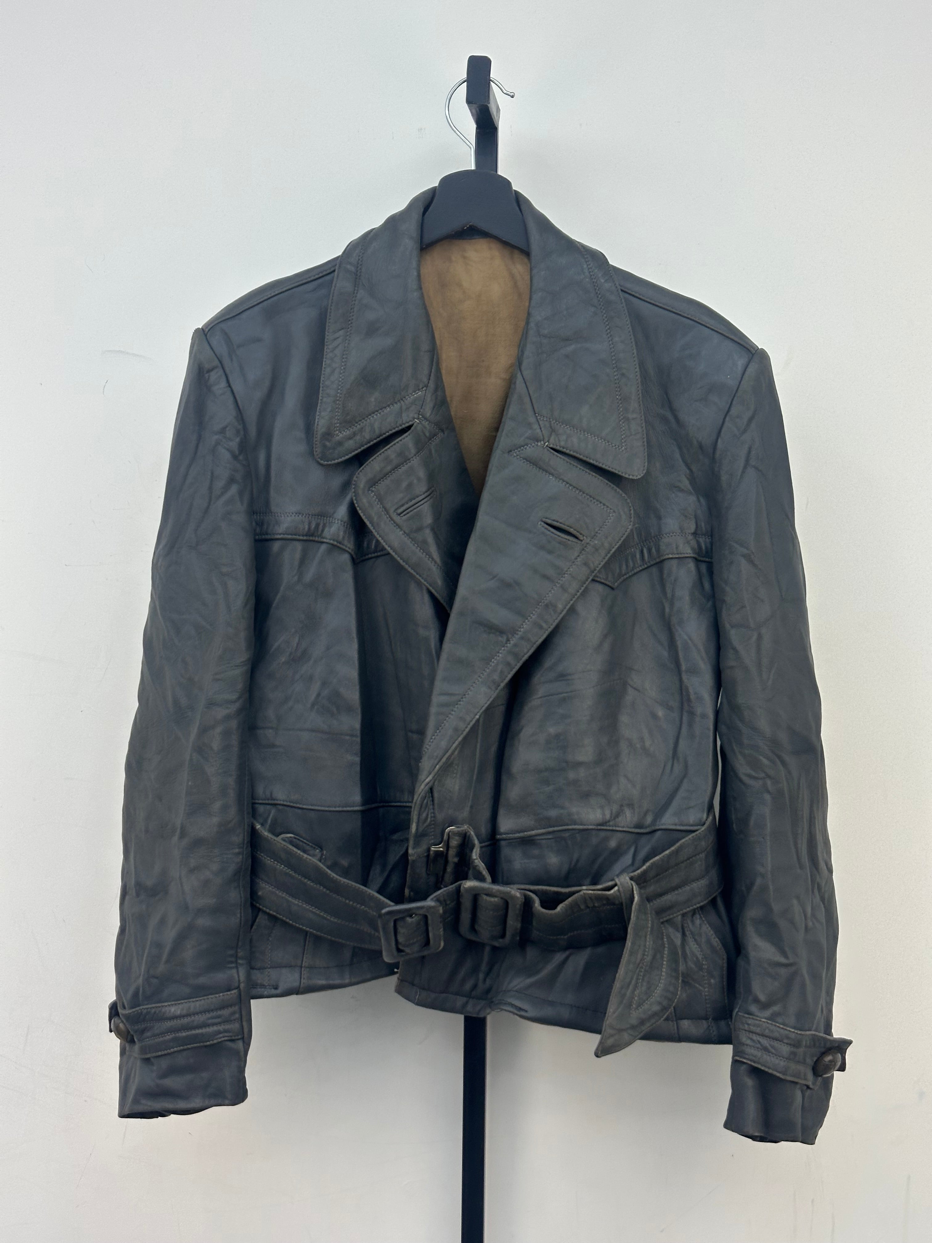 GIACCA CROPPED VERA PELLE TAGLIA: L