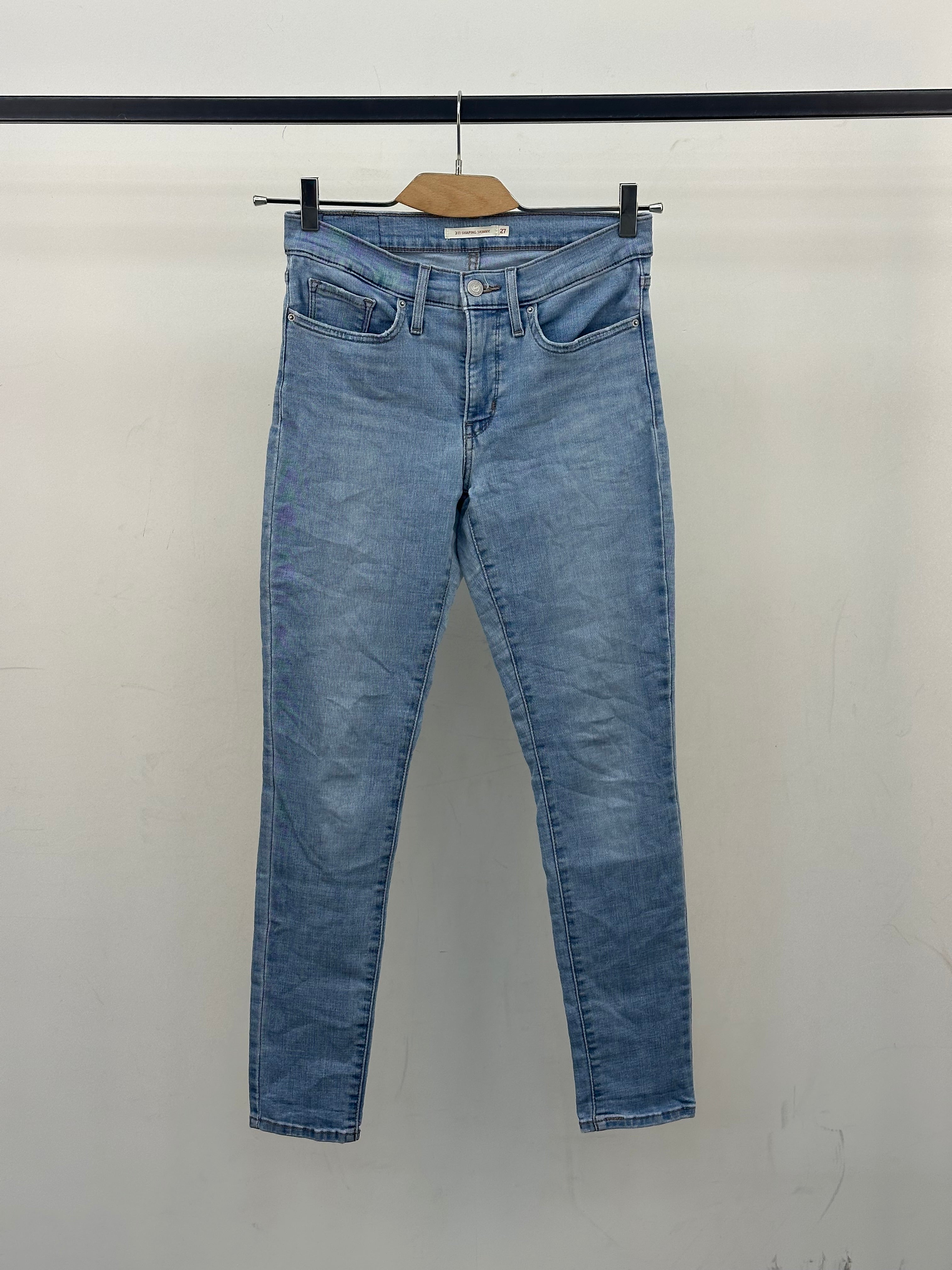 LEVI'S 311 SHAPING SKINNY: 41 ITA = W27 L30