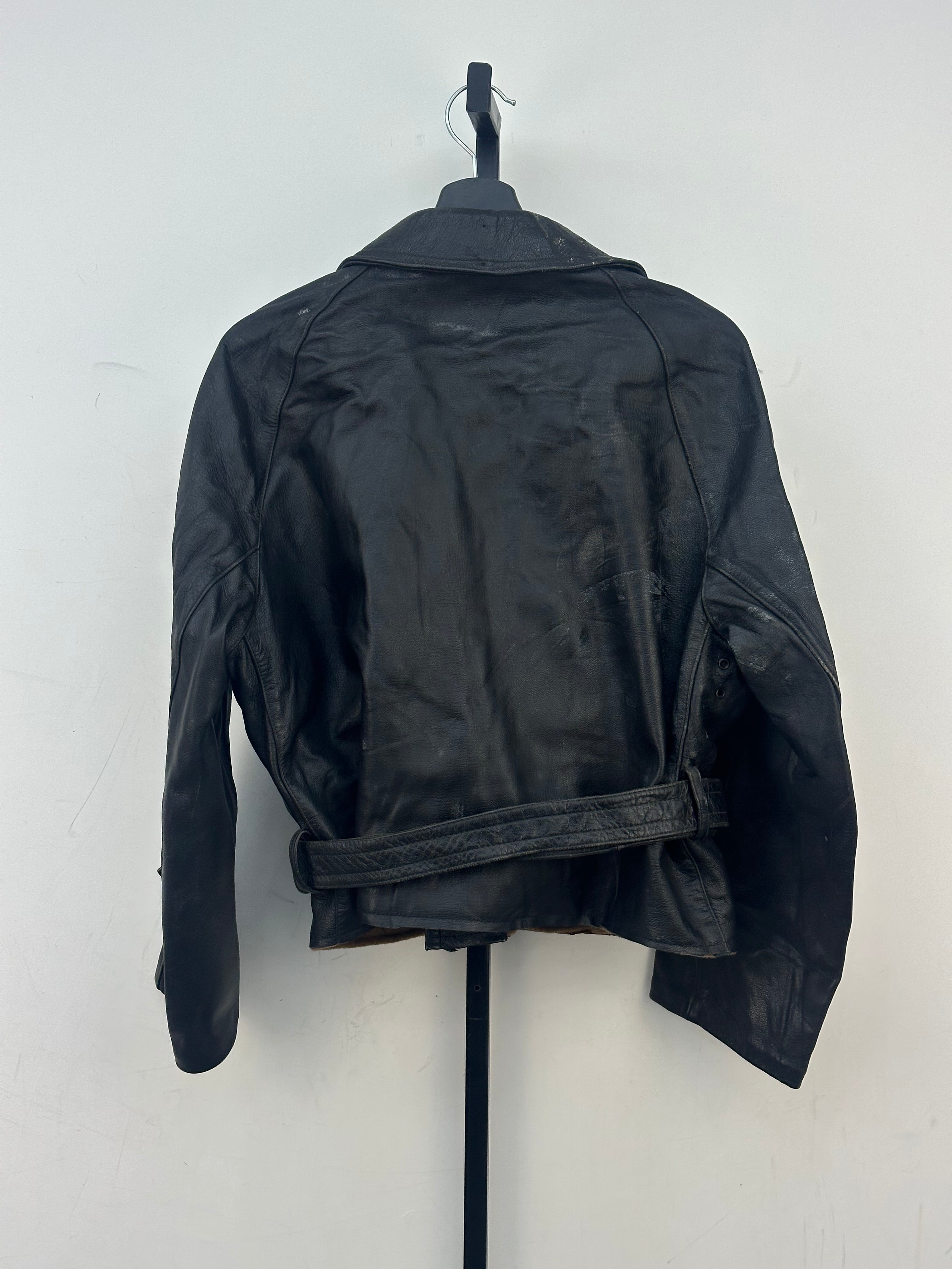 GIACCA CROPPED VERA PELLE TAGLIA: 54