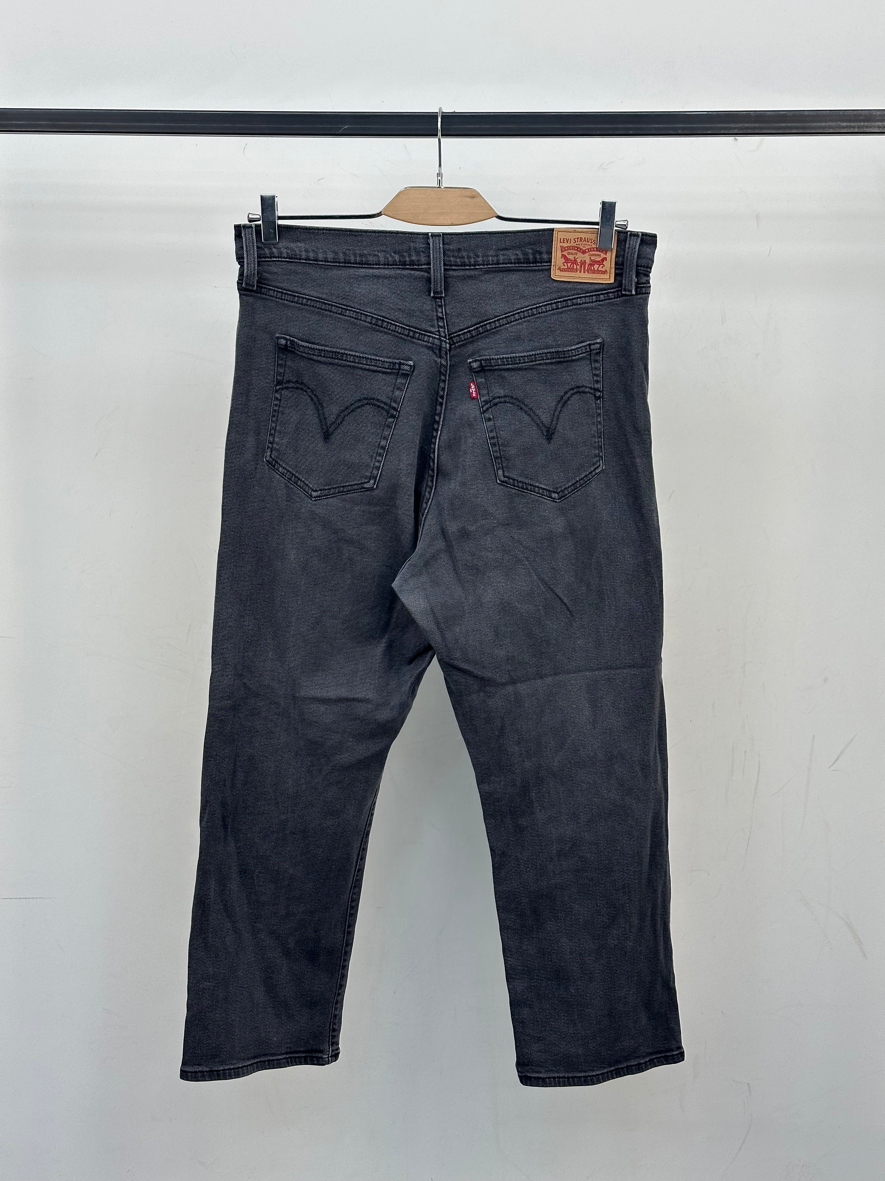 LEVI'S RIBCAGE STRAIGHT ANKLE FIT TAGLIA: 47 ITA = W33 L27
