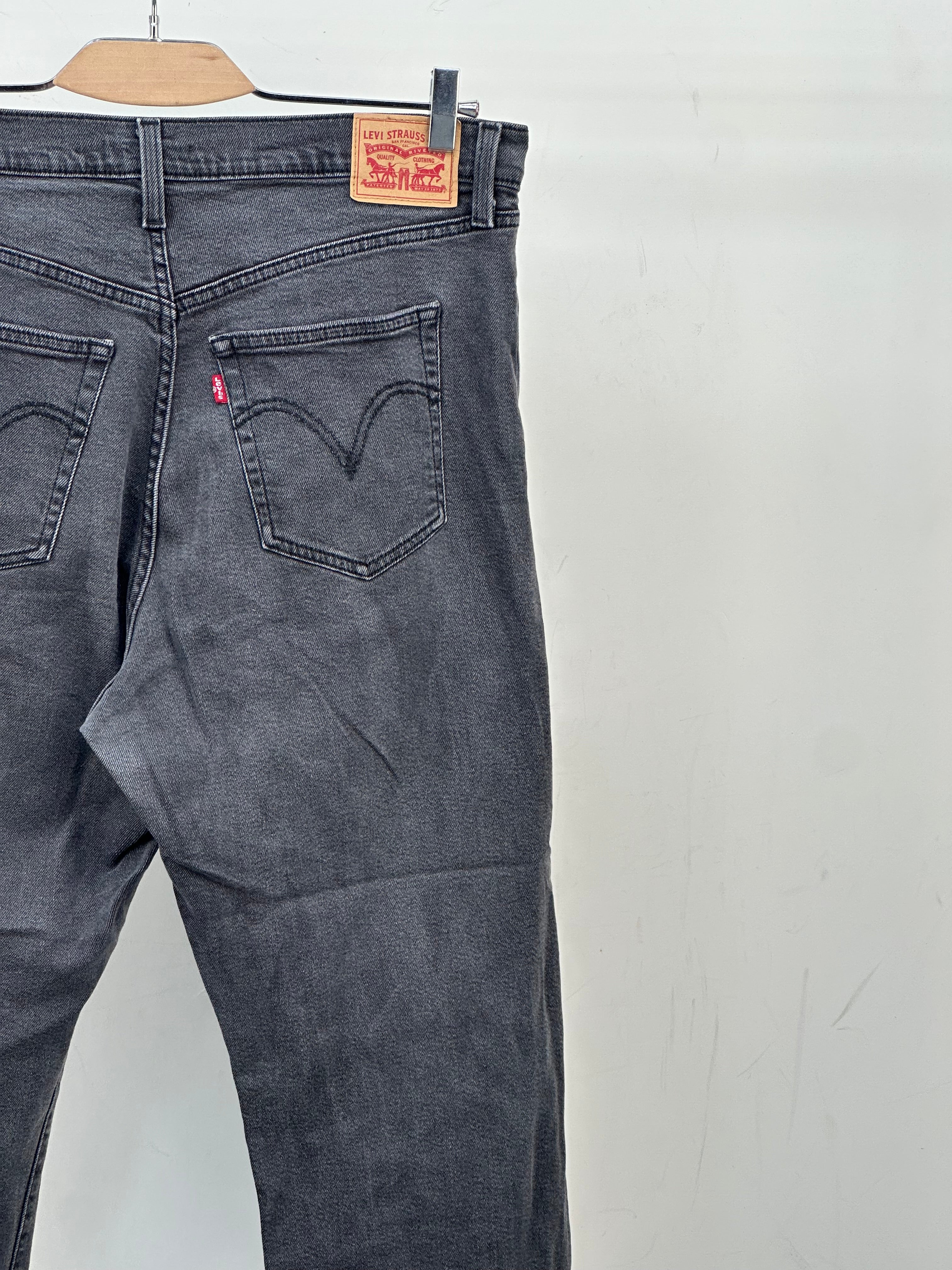 LEVI'S RIBCAGE STRAIGHT ANKLE FIT TAGLIA: 47 ITA = W33 L27