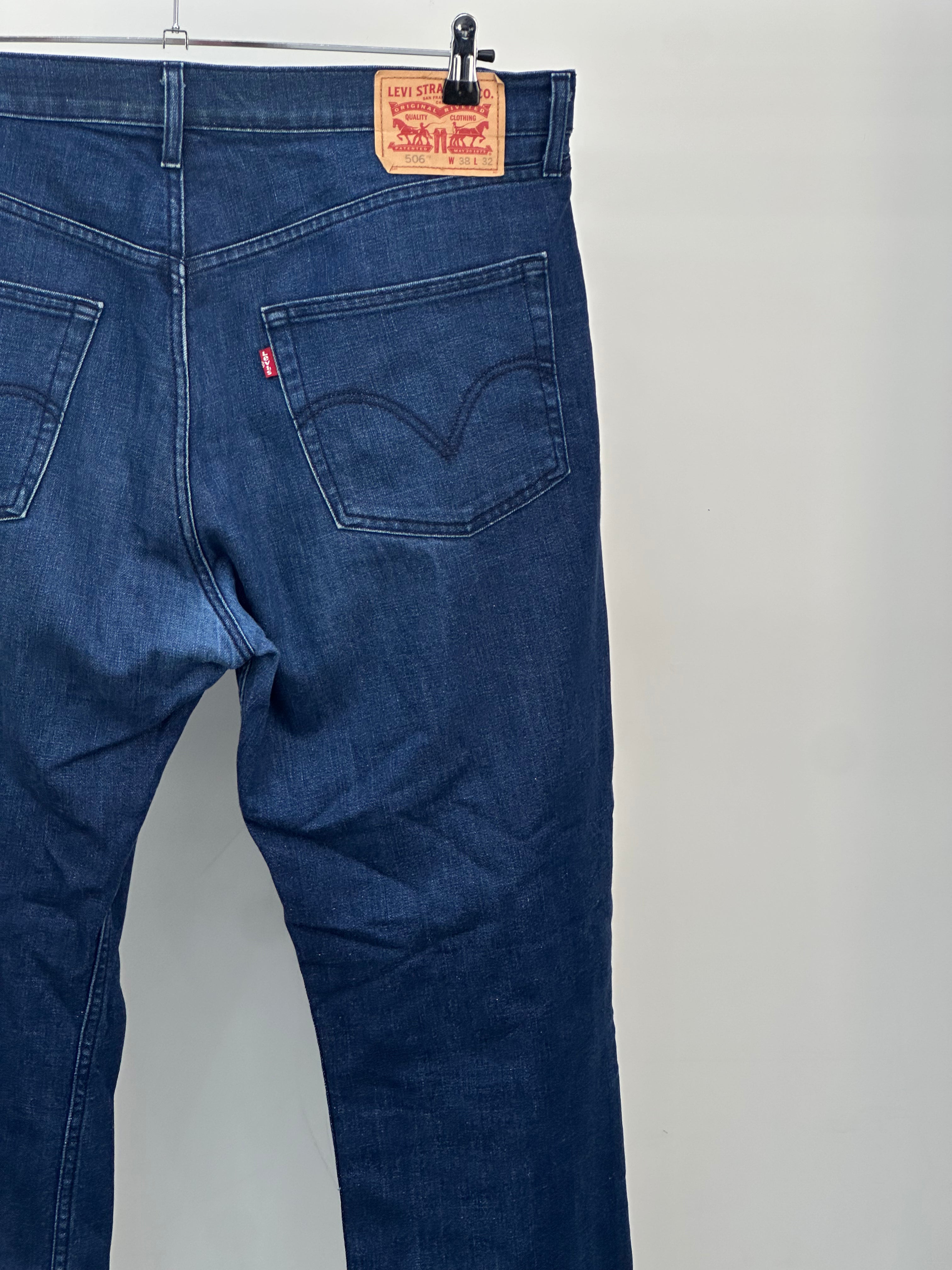 LEVI'S 506 REGULAR FIT TAGLIA: 52 ITA = W38 L32