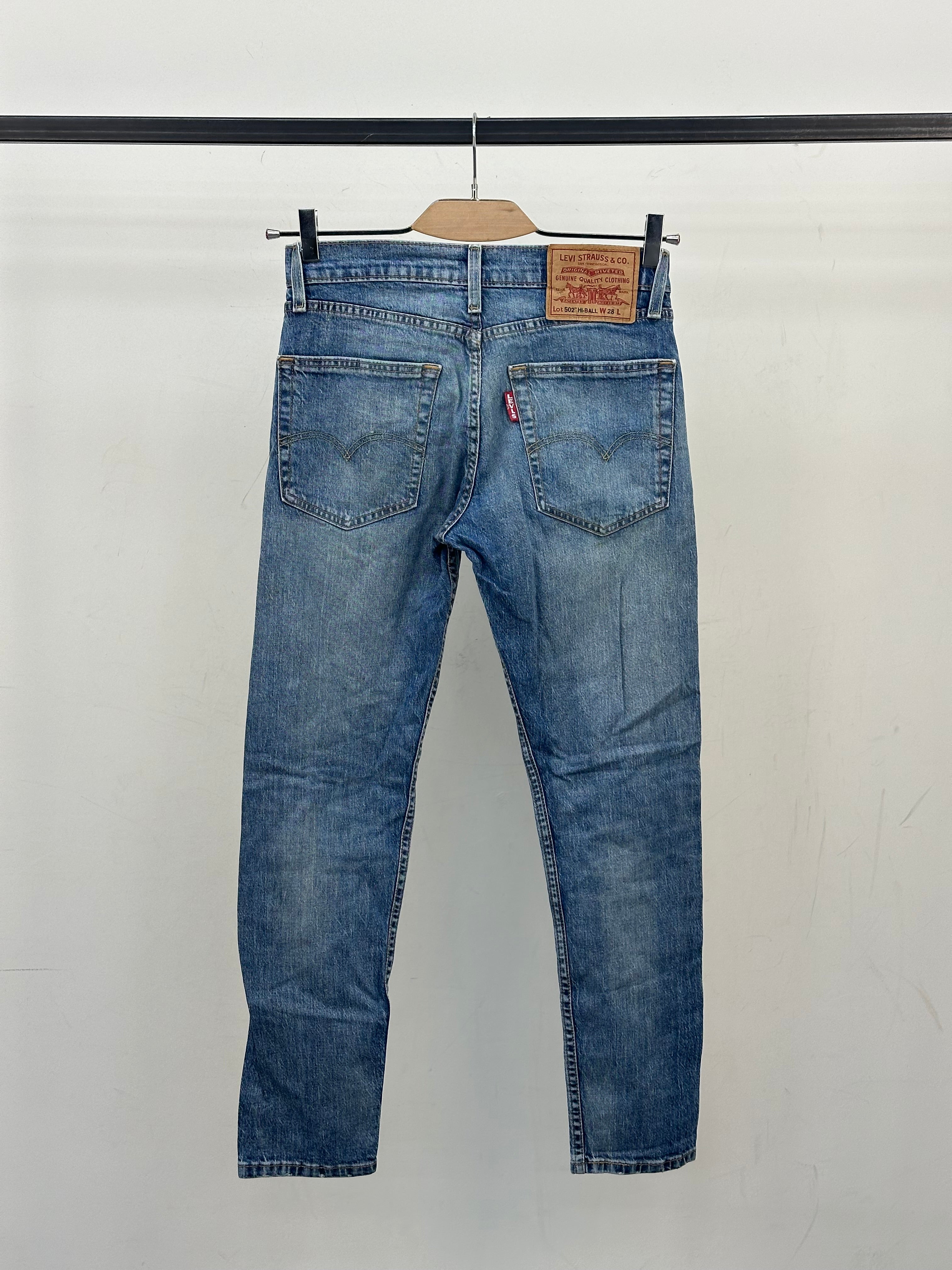 LEVI'S 502 HI-BALL FIT TAGLIA: 42 ITA = W28