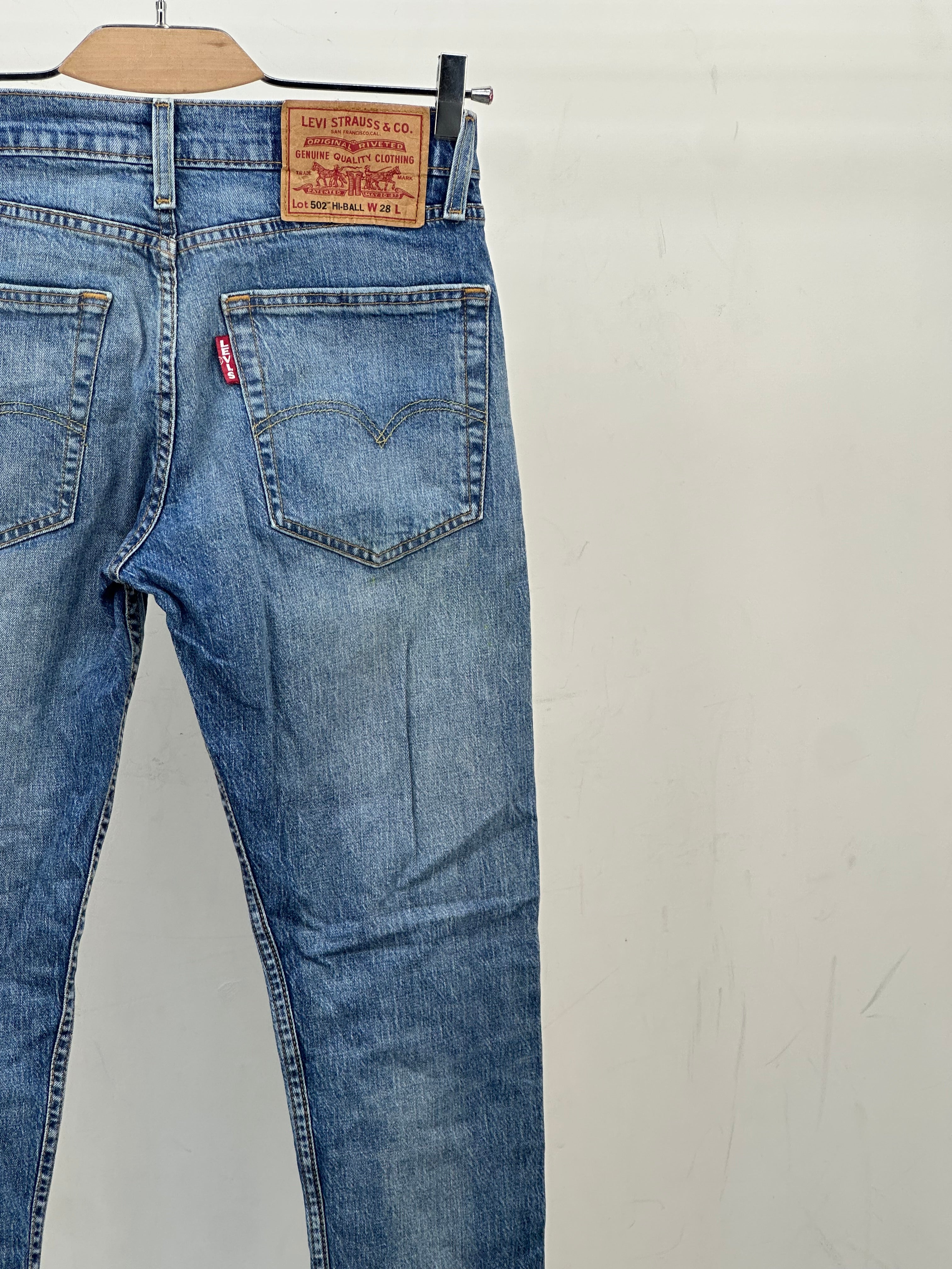 LEVI'S 502 HI-BALL FIT TAGLIA: 42 ITA = W28