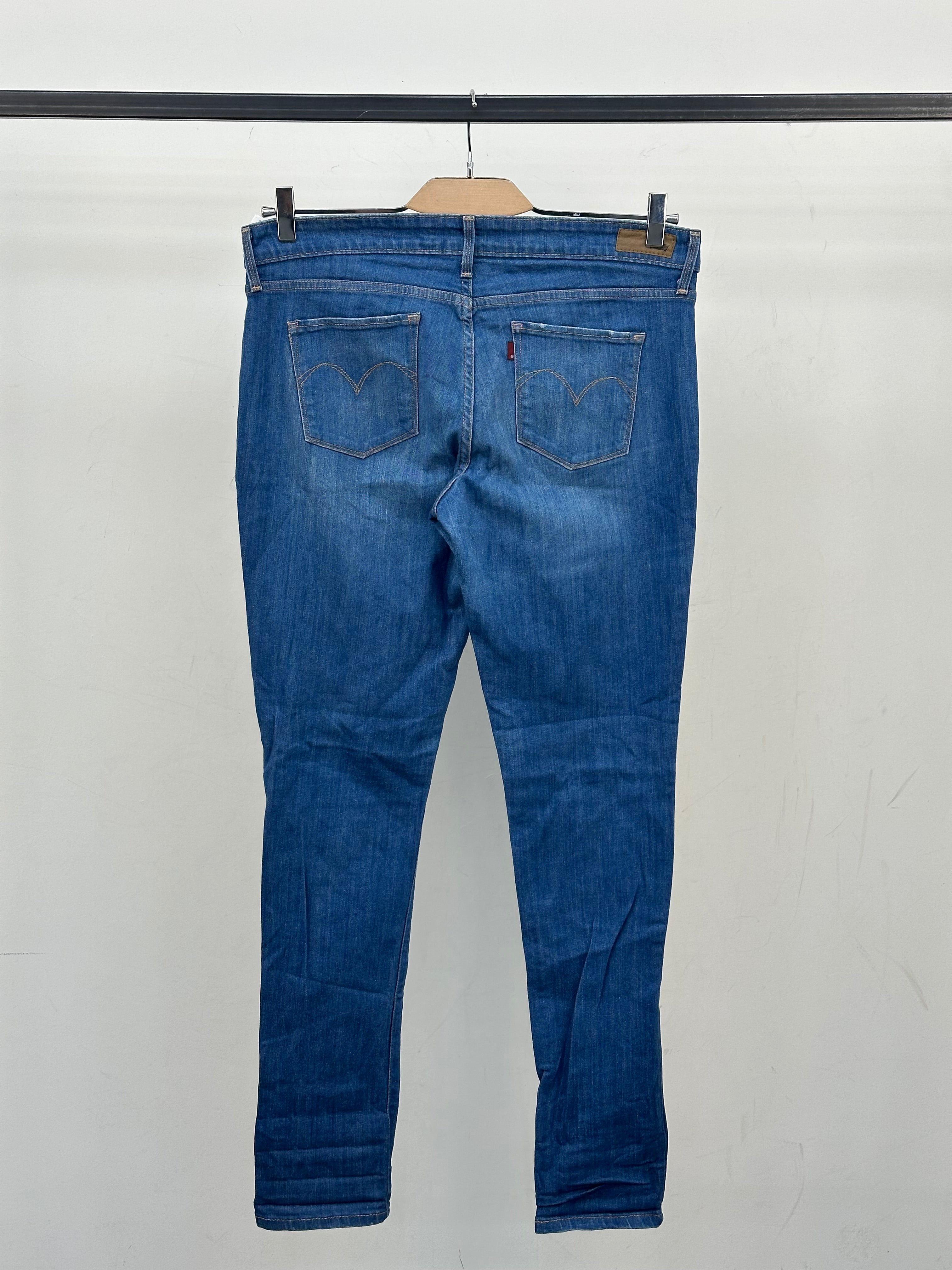 LEVI'S MODERN RISE SKINNY FIT TAGLIA: 45 ITA = W31 L34