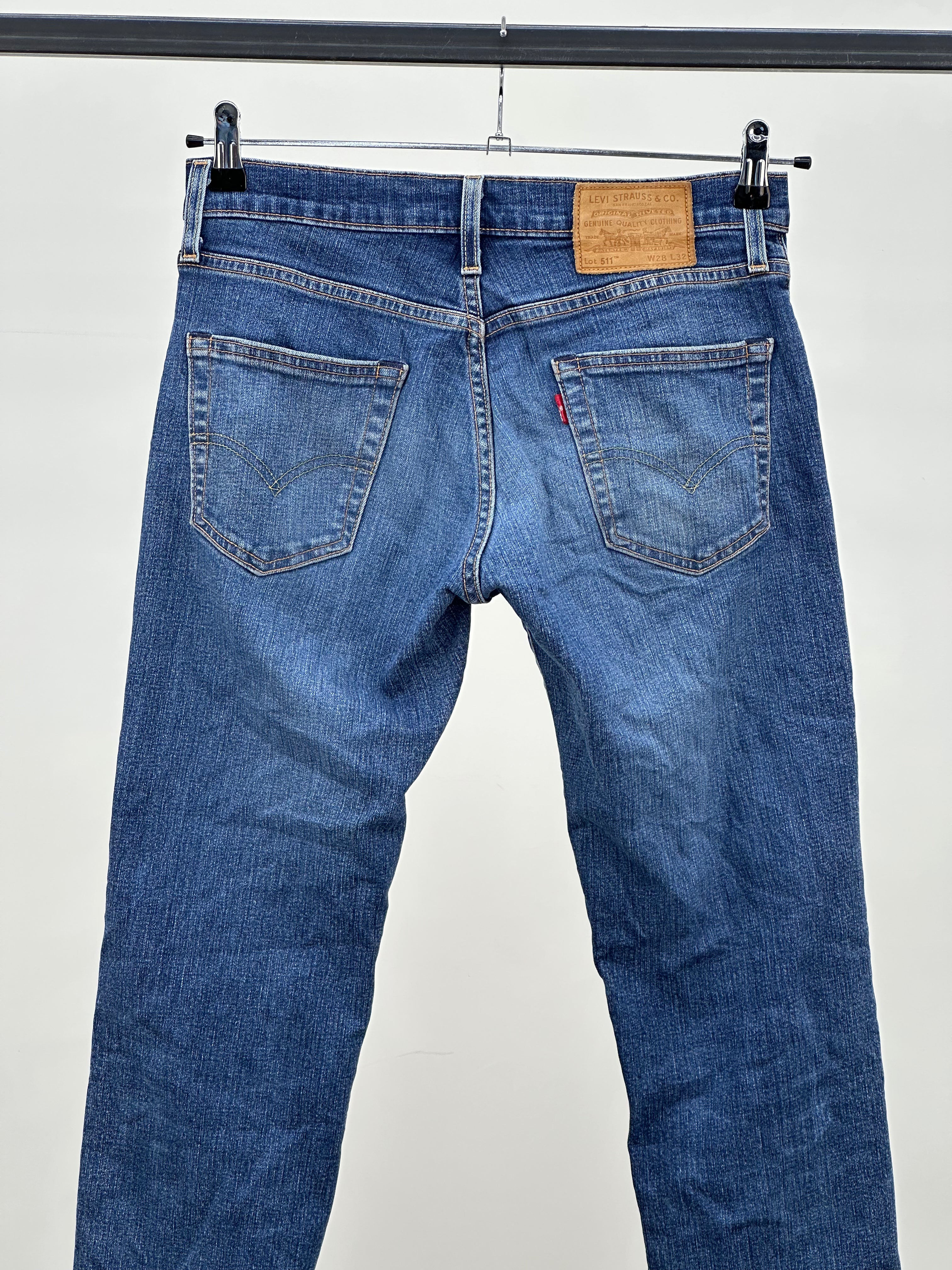 LEVI'S 511 SLIM LAVAGGIO INTERMEDIO W28 L32