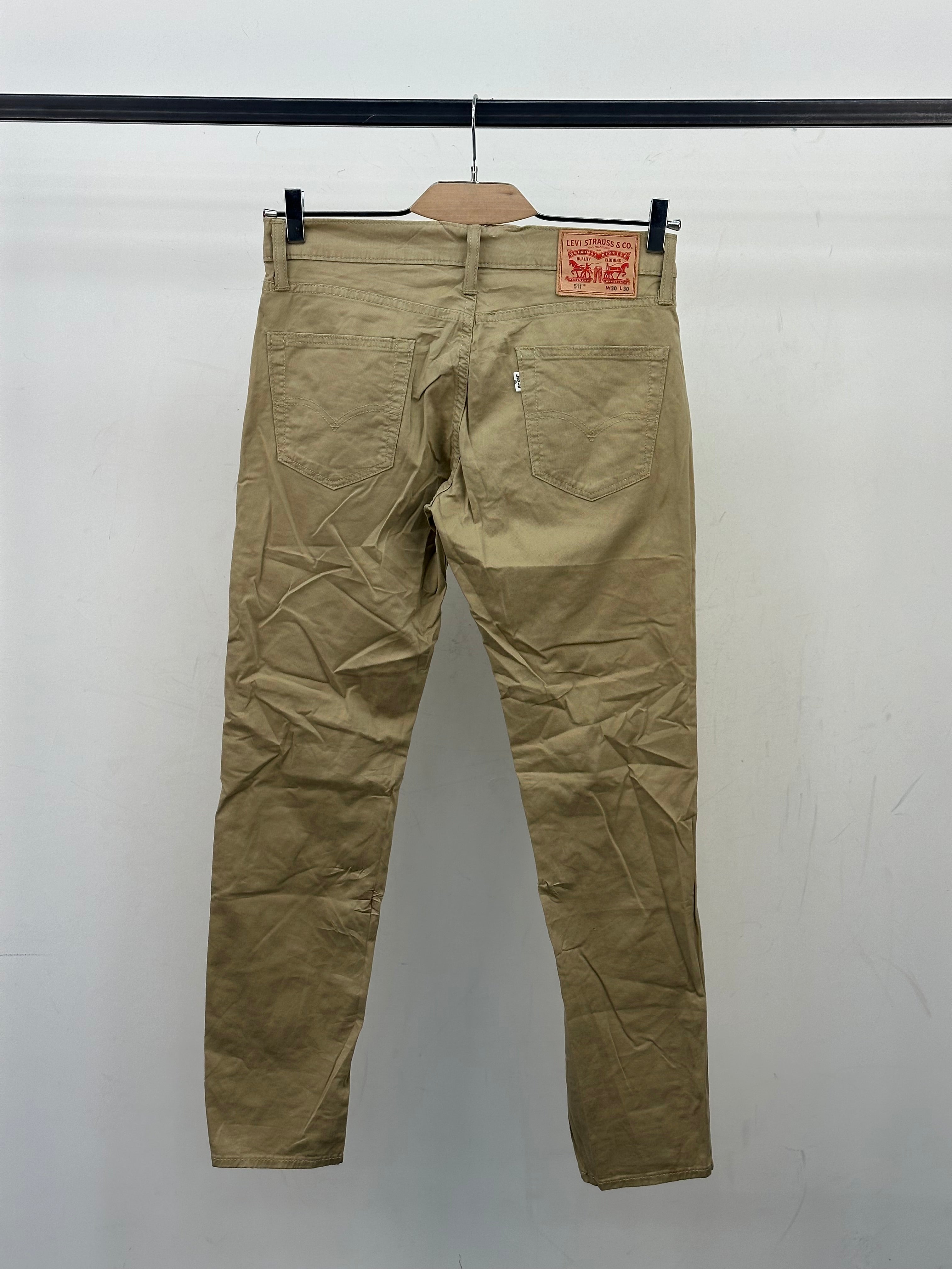 LEVI'S 511 SLIM FIT TAGLIA: 44 ITA = W30 L30