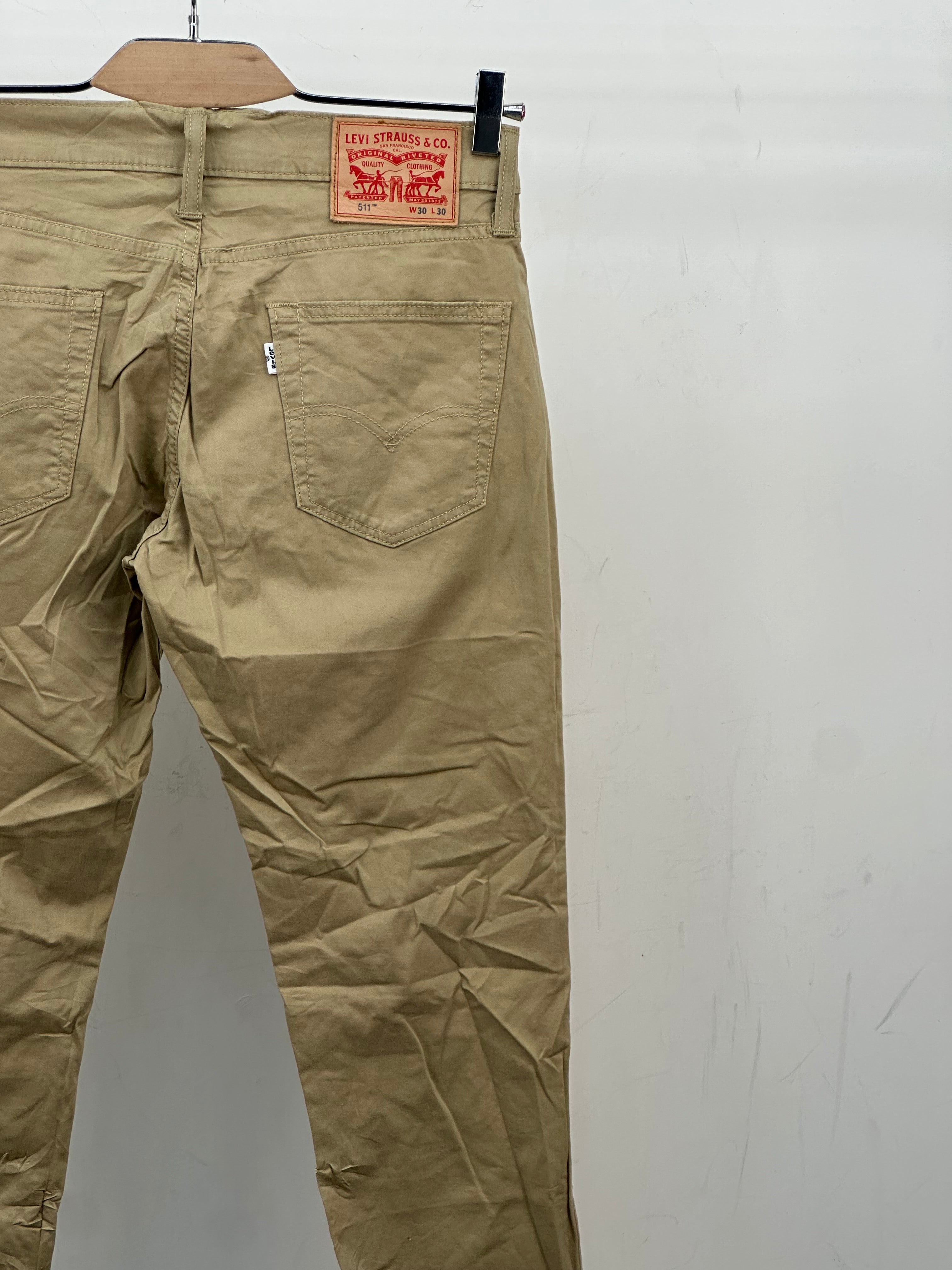 LEVI'S 511 SLIM FIT TAGLIA: 44 ITA = W30 L30