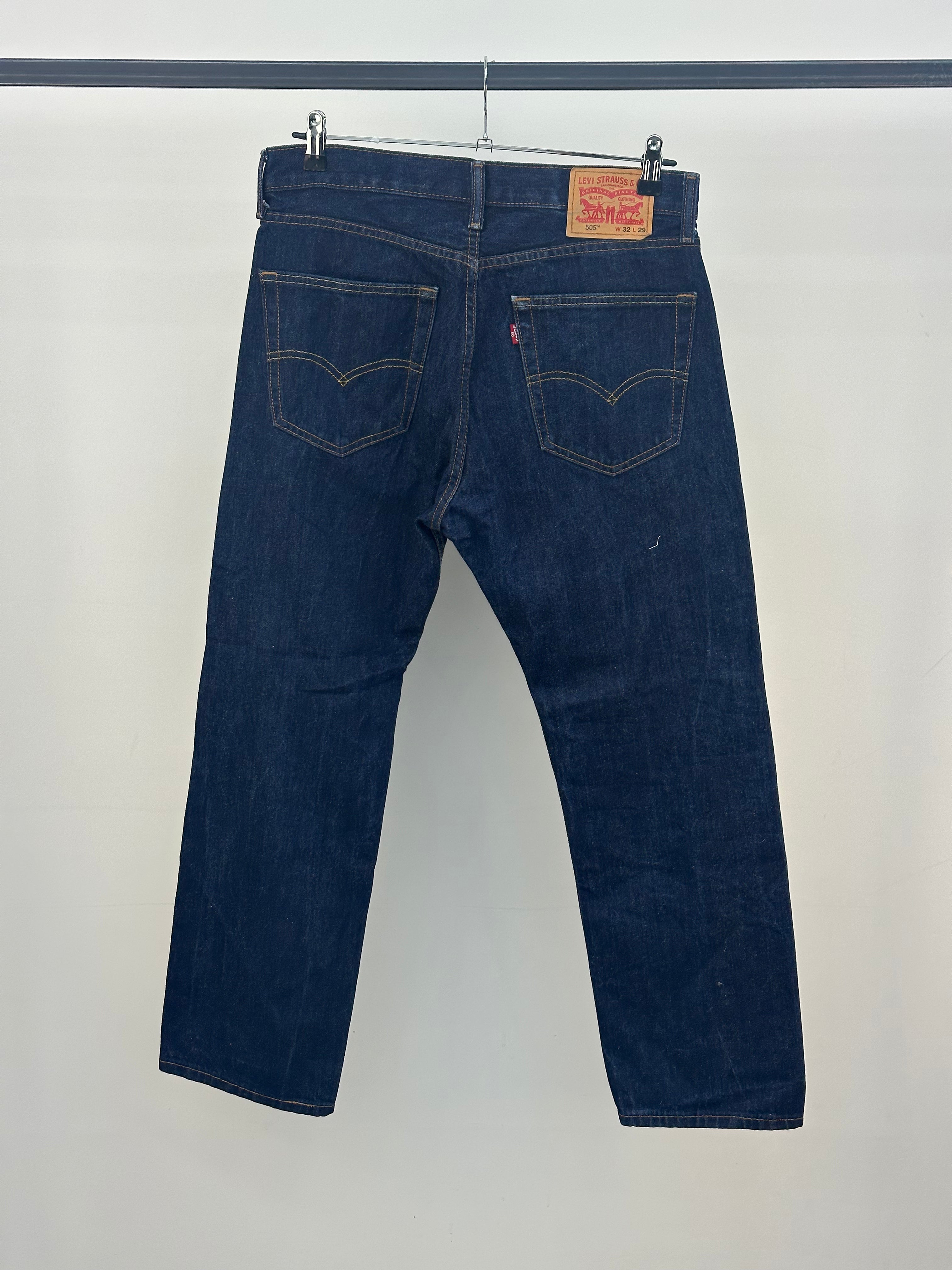 LEVI'S 505 REGULAR TAGLIA : 46 ITA = W32 L29