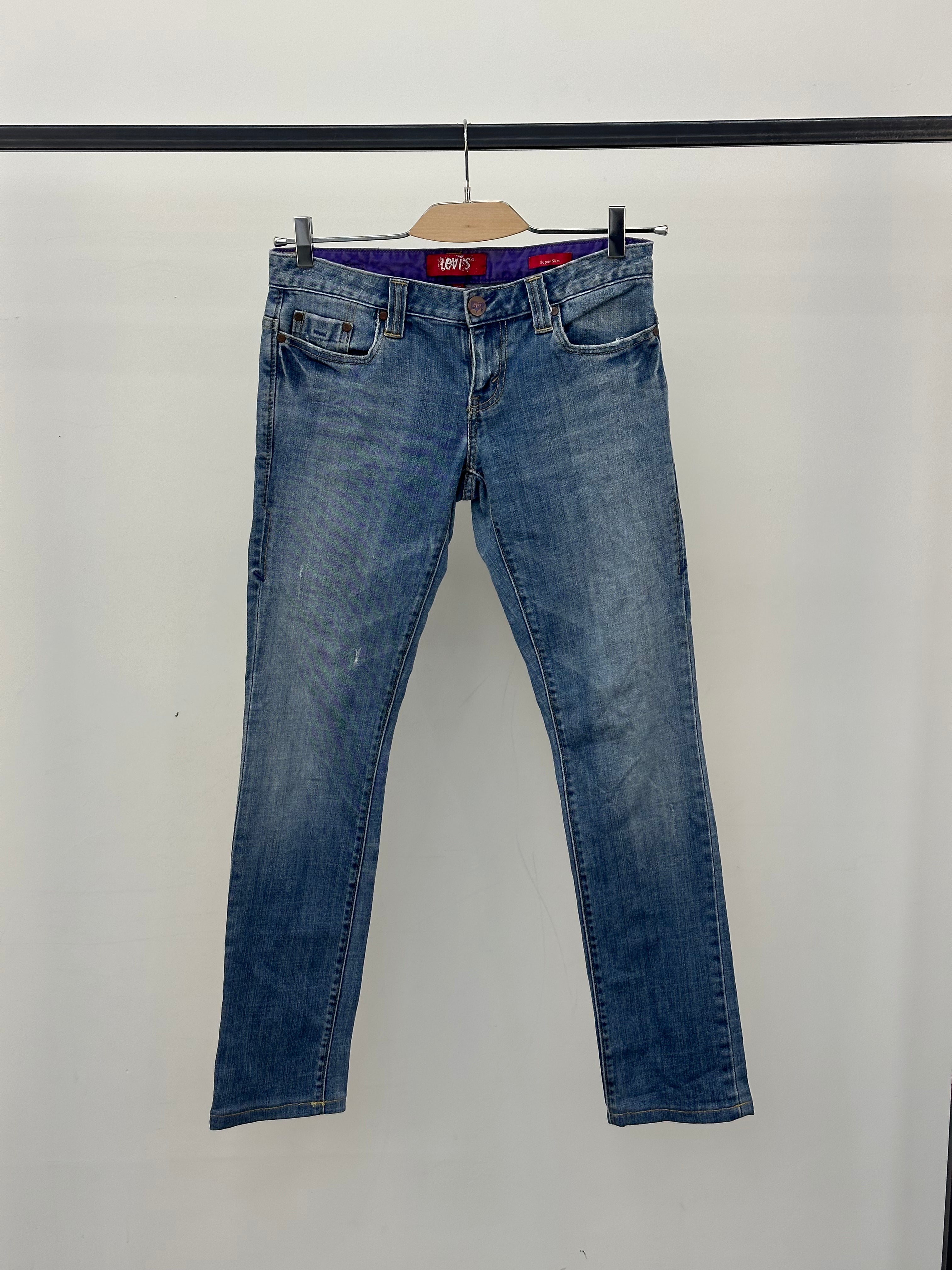 LEVI'S SUPER SLIM FIT TAGLIA: 43 ITA = W29