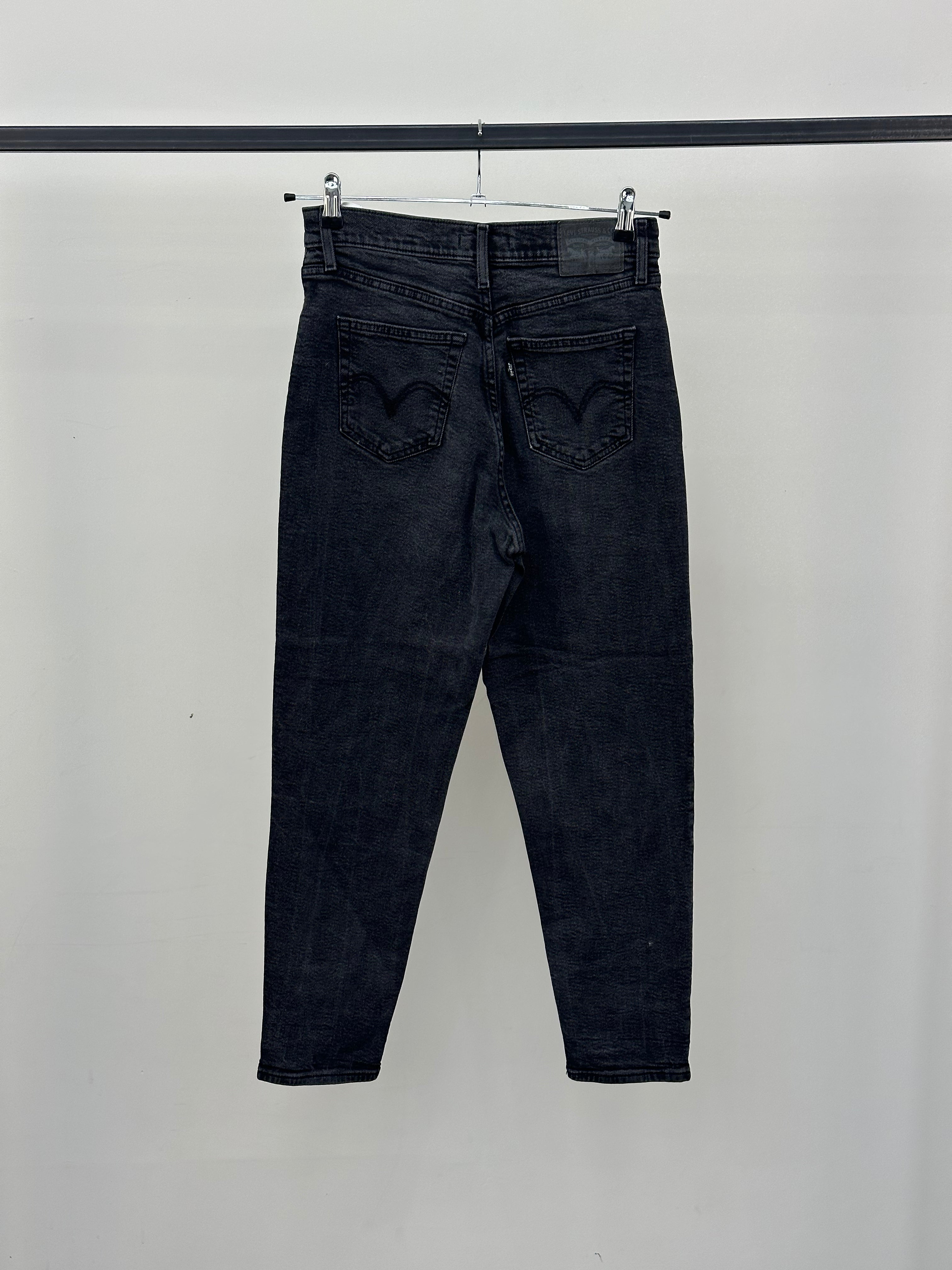LEVI'S HIGH WAISTED TAPER TAGLIA: 42 ITA = W28 L27