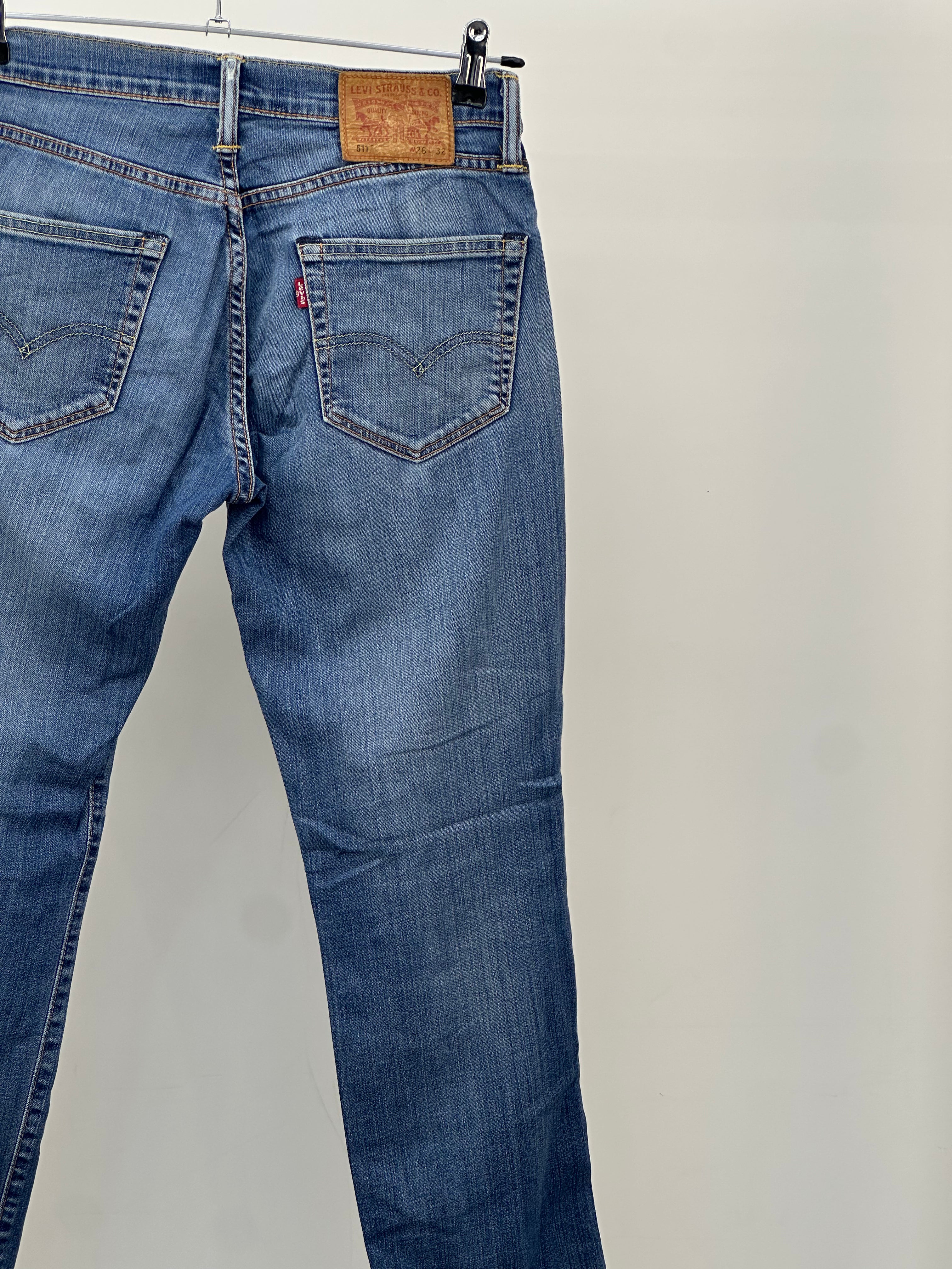 LEVI'S 511 SLIM FIT TAGLIA:42 ITA = W28 L32