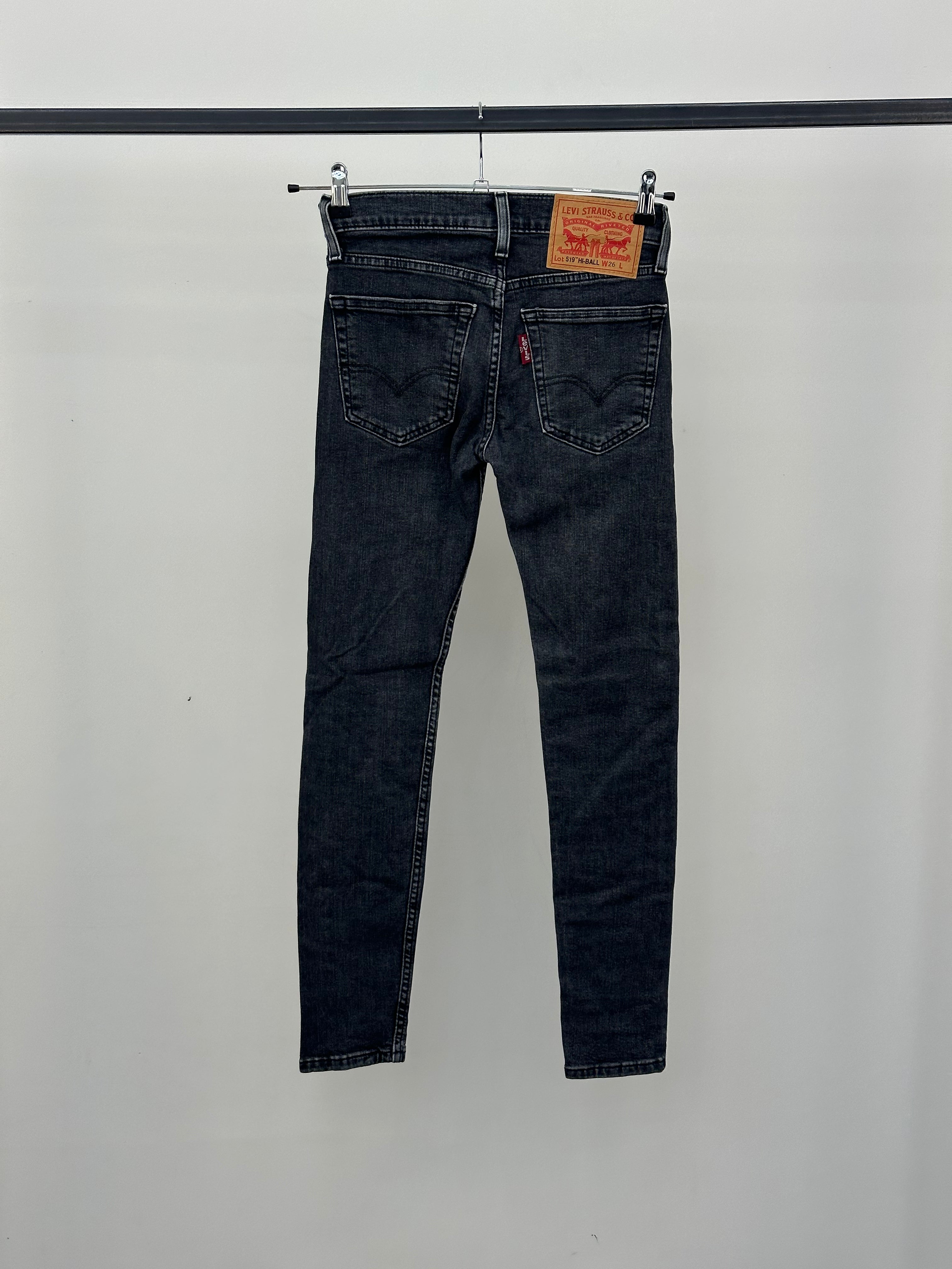 LEVI'S 519 HI-BALL TAGLIA: 40 ITA = W26