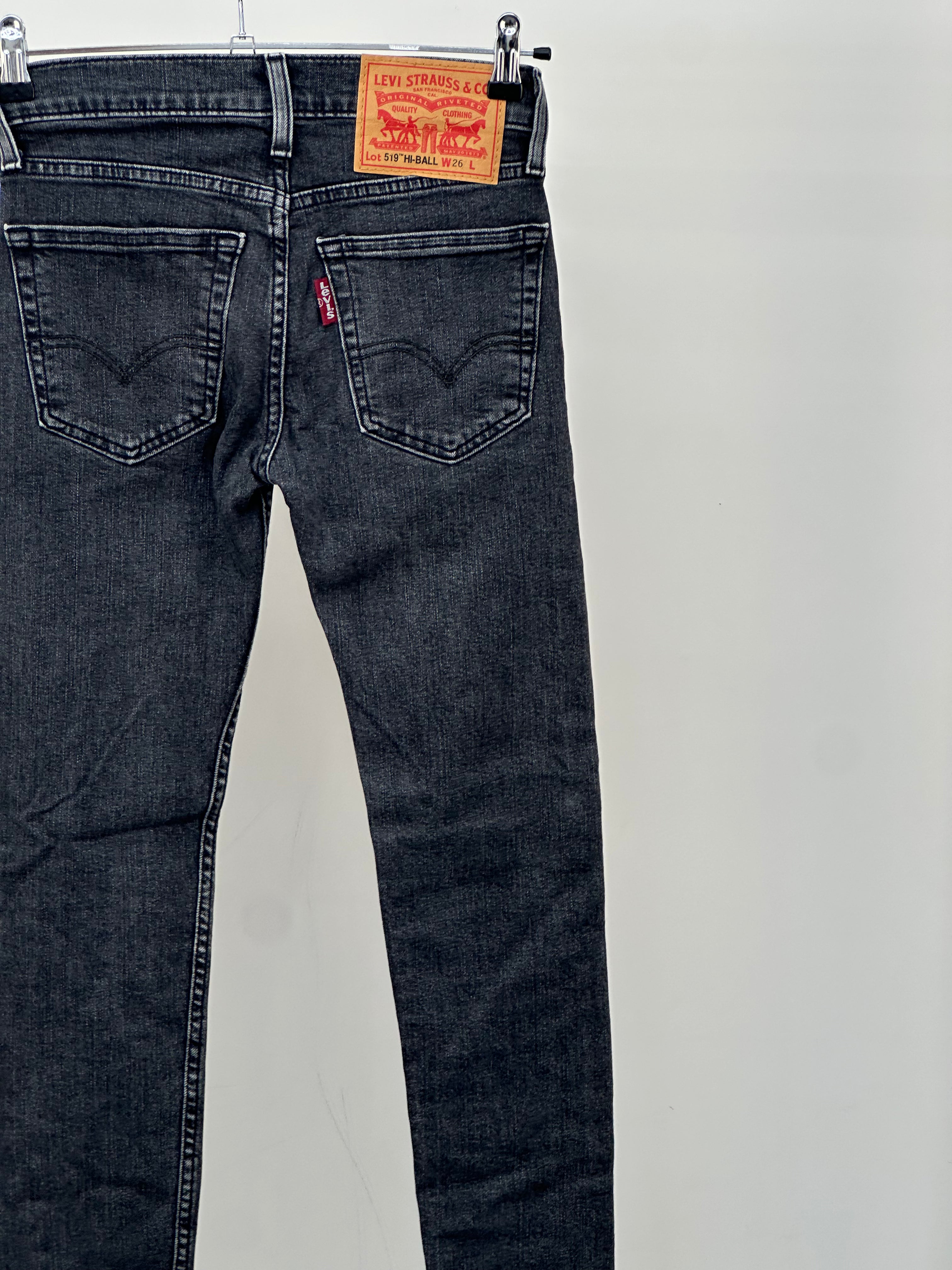 LEVI'S 519 HI-BALL TAGLIA: 40 ITA = W26